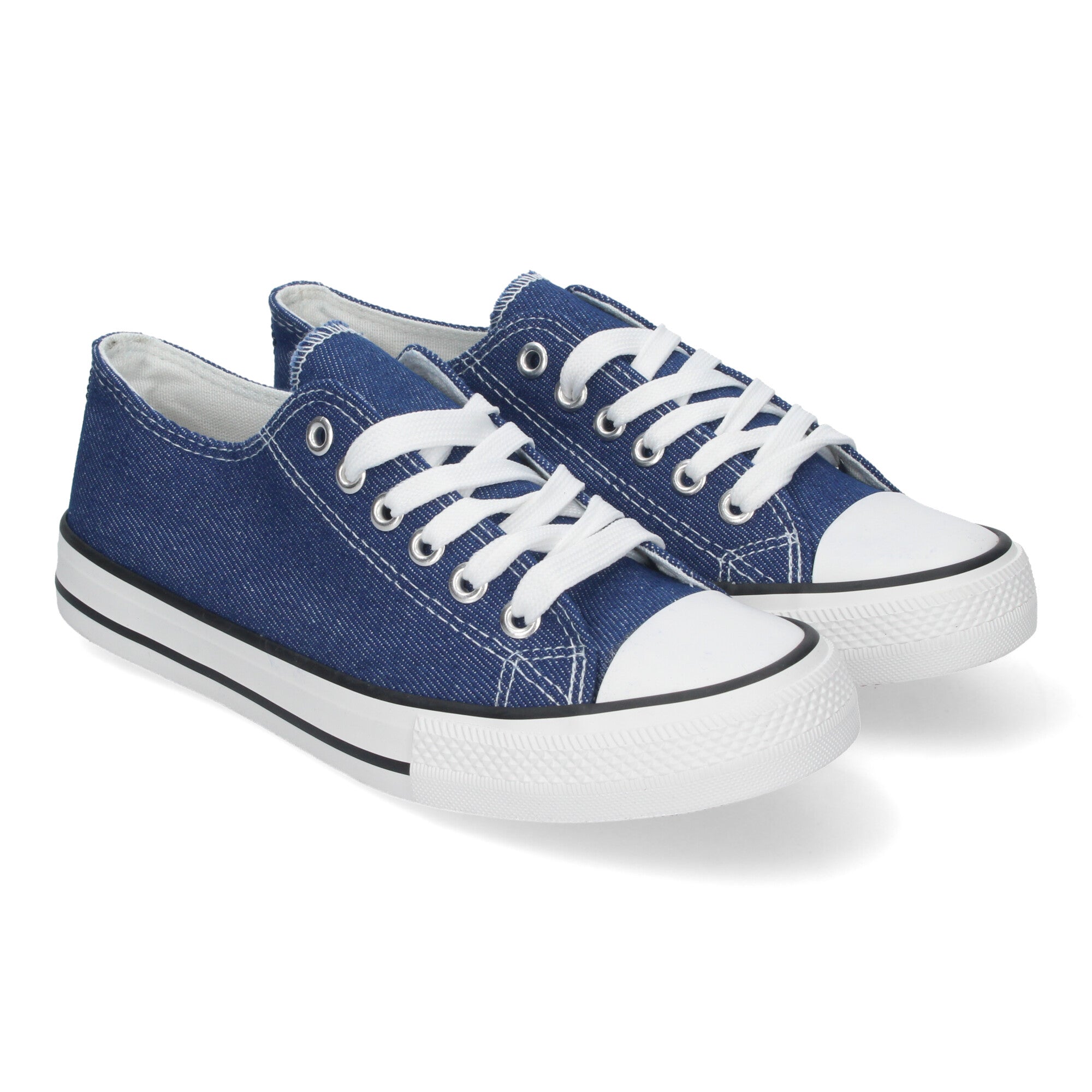 Zapatilla Bamba Plana Jeans para Mujer