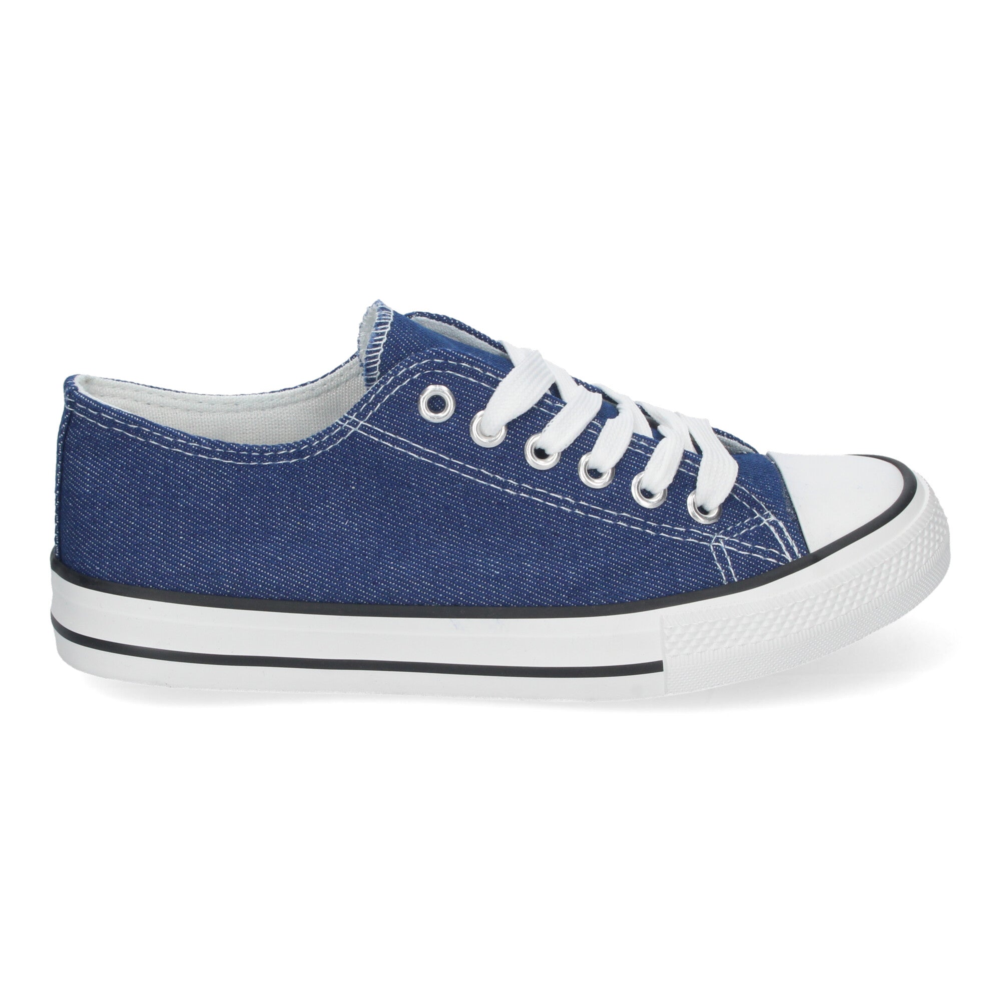 Zapatilla Bamba Plana Jeans para Mujer