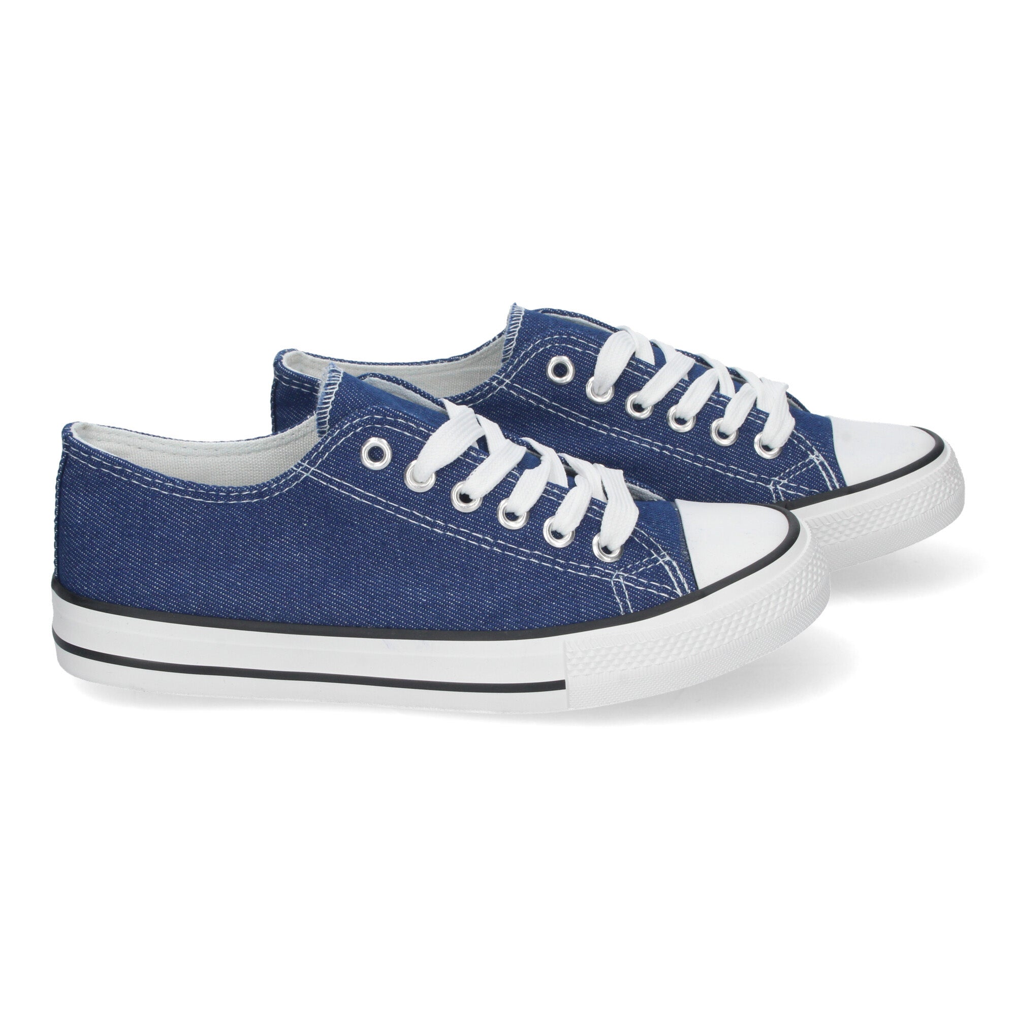 Zapatilla Bamba Plana Jeans para Mujer