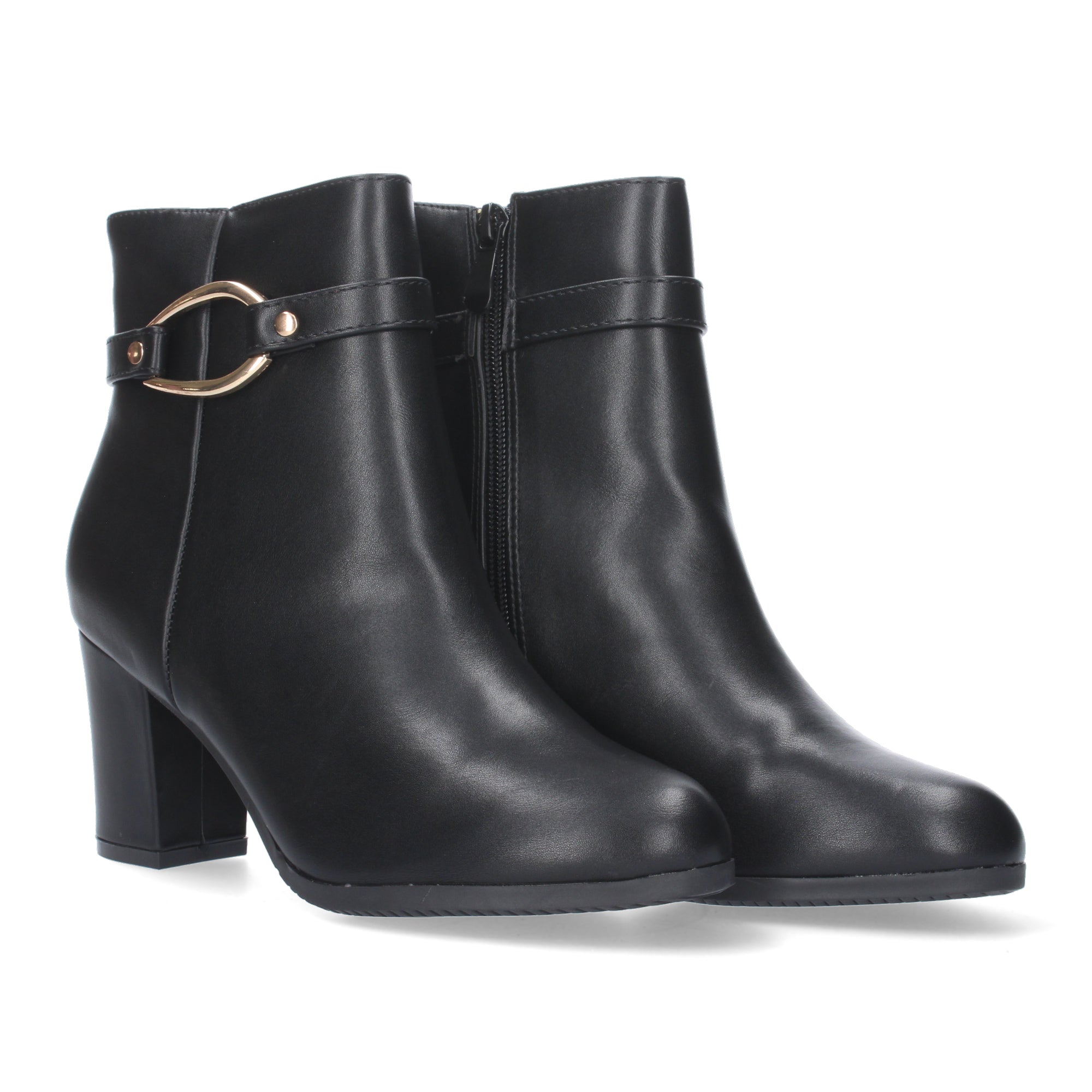 Botin de Tacon Ancho para Mujer