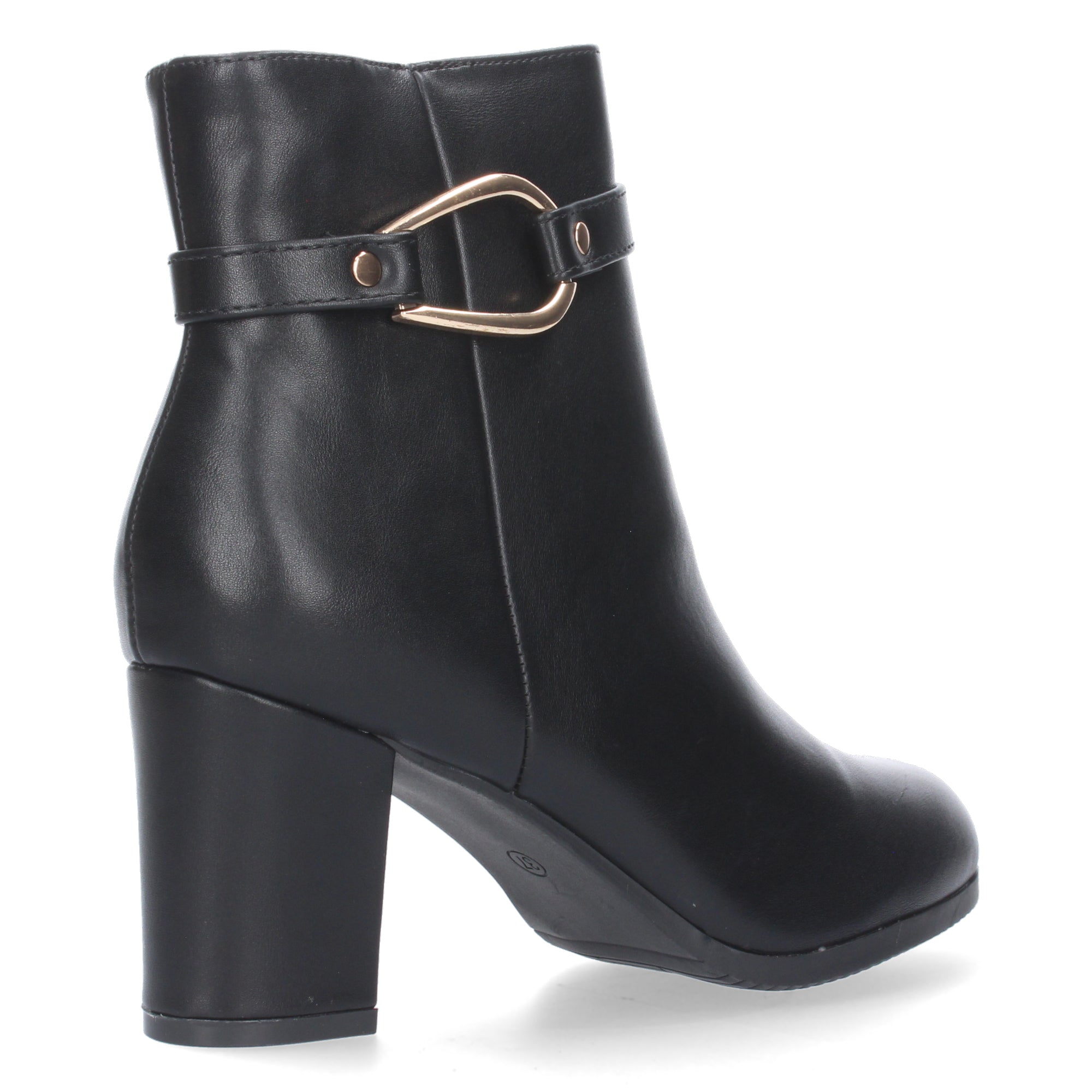 Botin de Tacon Ancho para Mujer