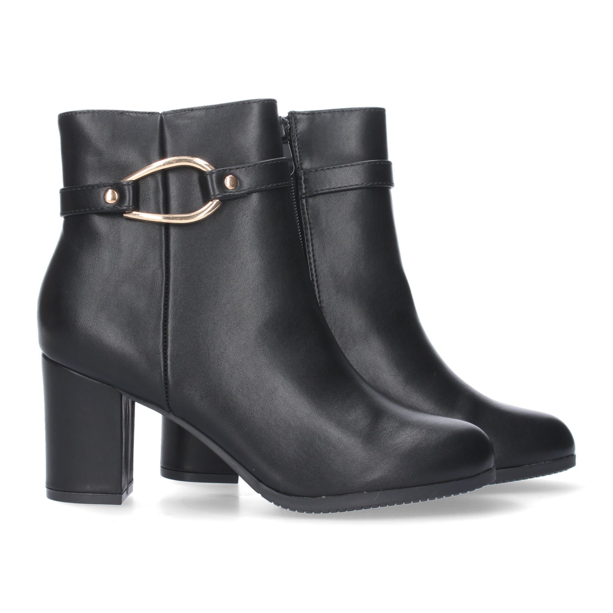Botin de Tacon Ancho para Mujer