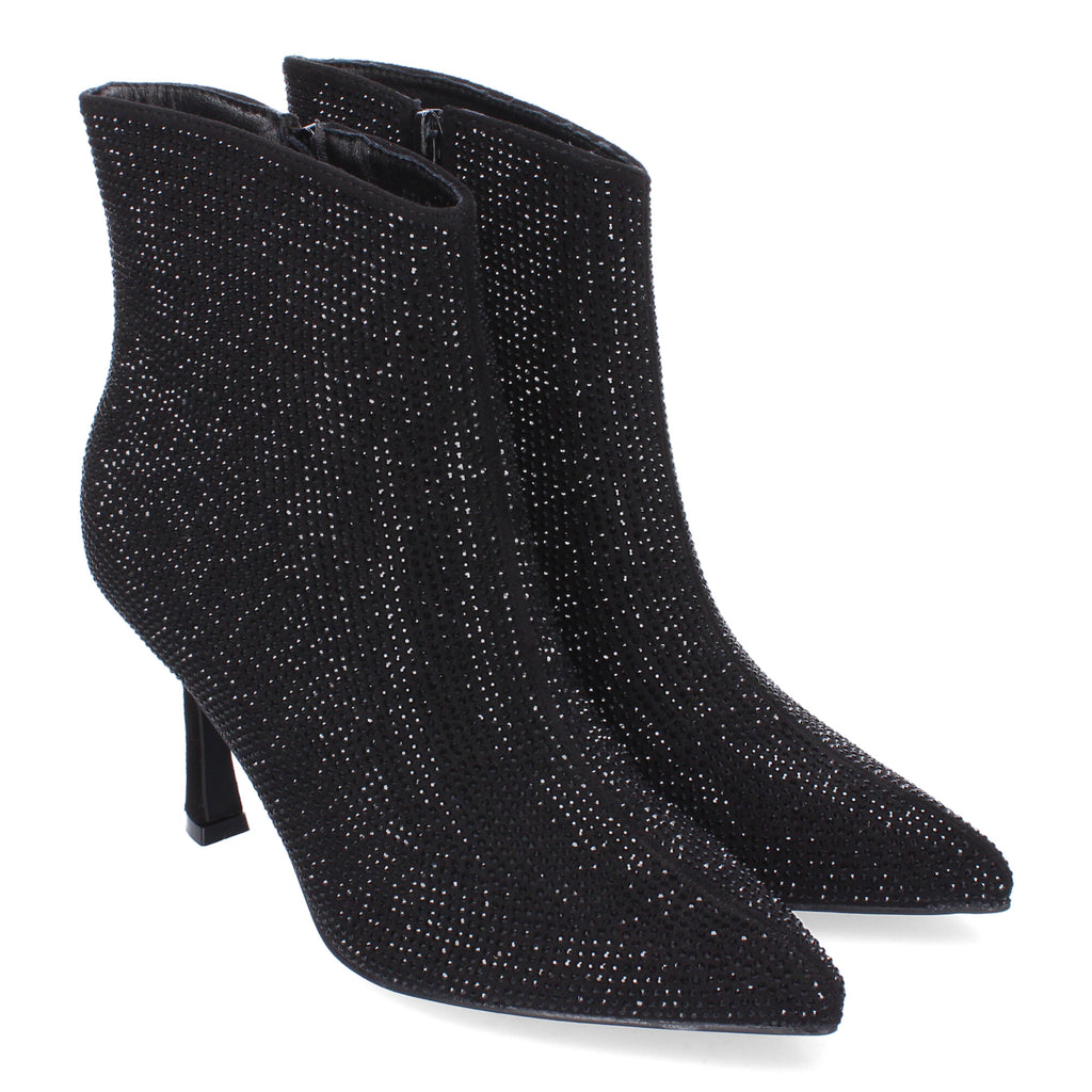 Botines de Tacón para Mujer Comodas y Elegantes con Brillos