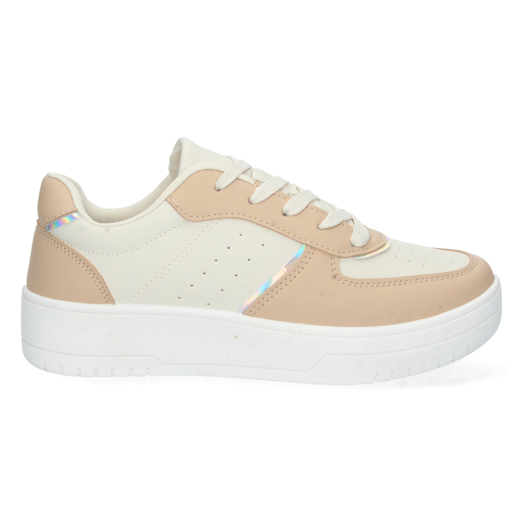 Zapatillas Kaki Planas Para Mujer
