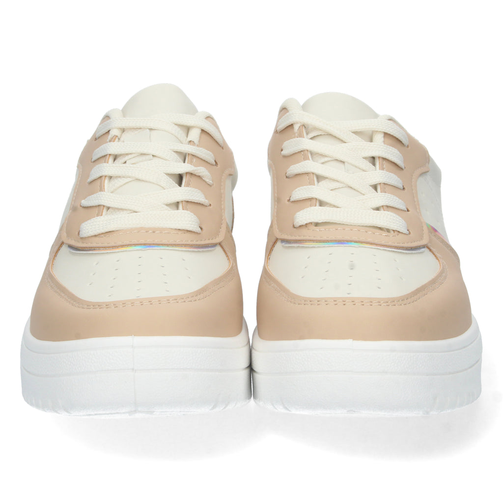 Zapatillas Kaki Planas Para Mujer