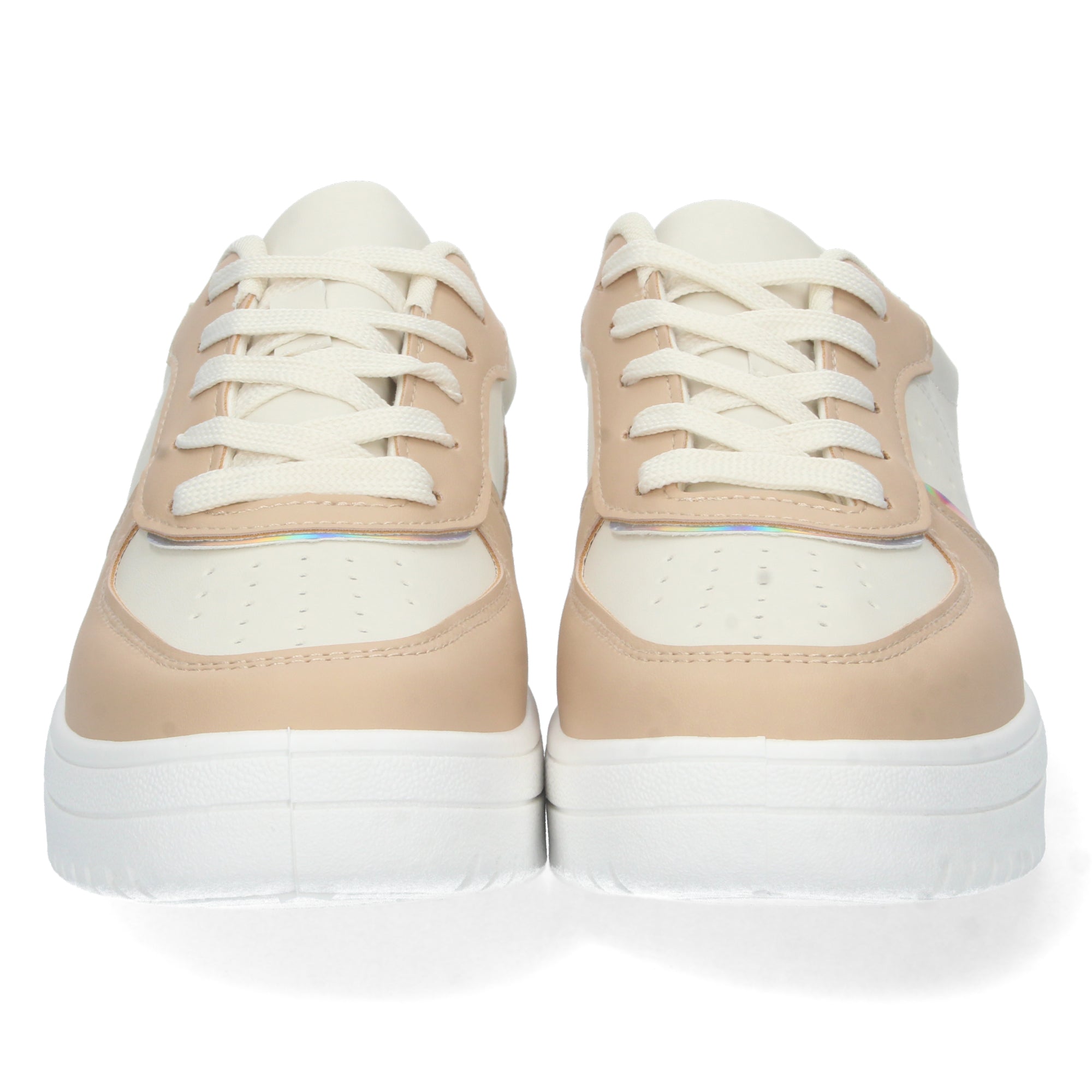 Zapatillas Kaki Planas Para Mujer