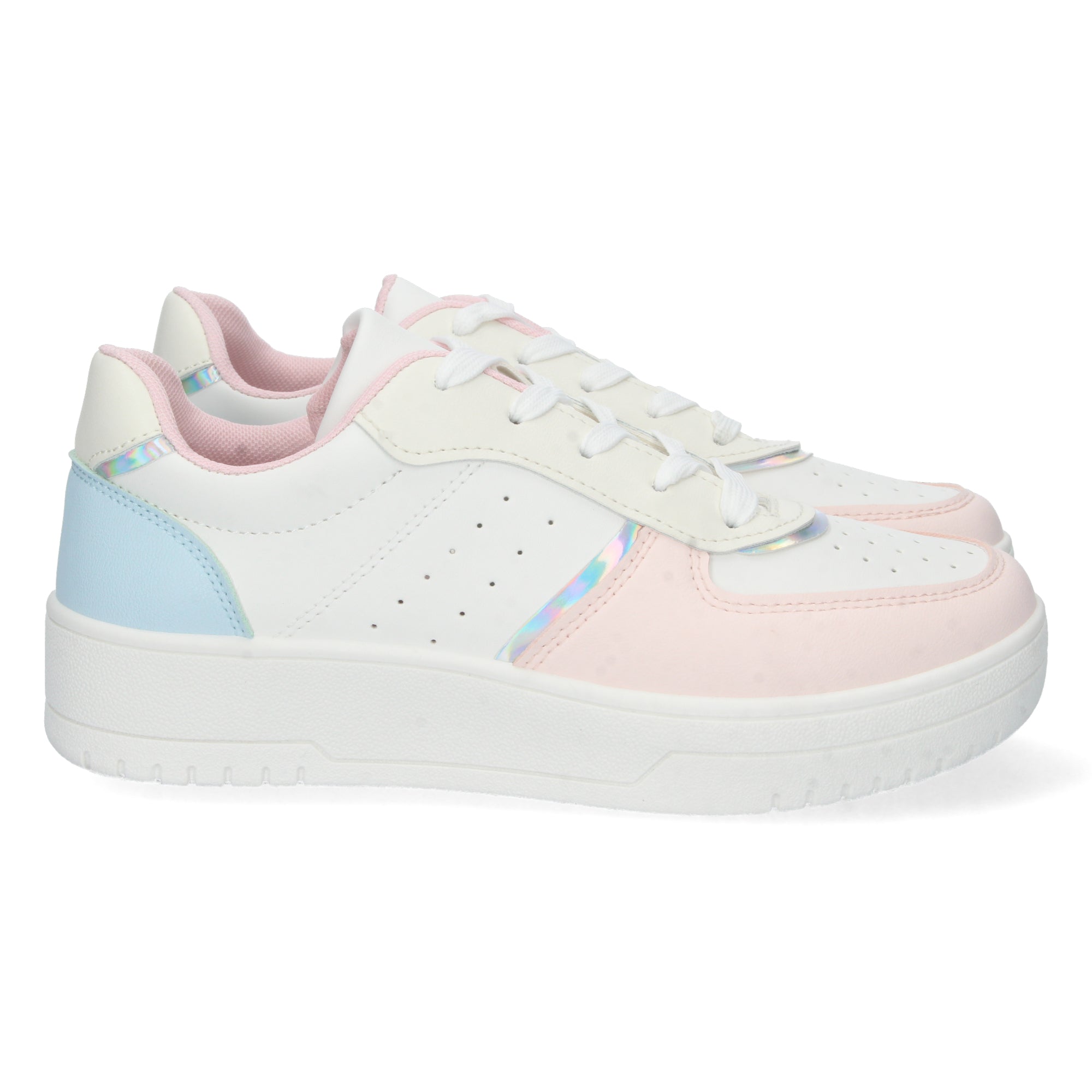 Zapatillas Rosas Planas Para Mujer