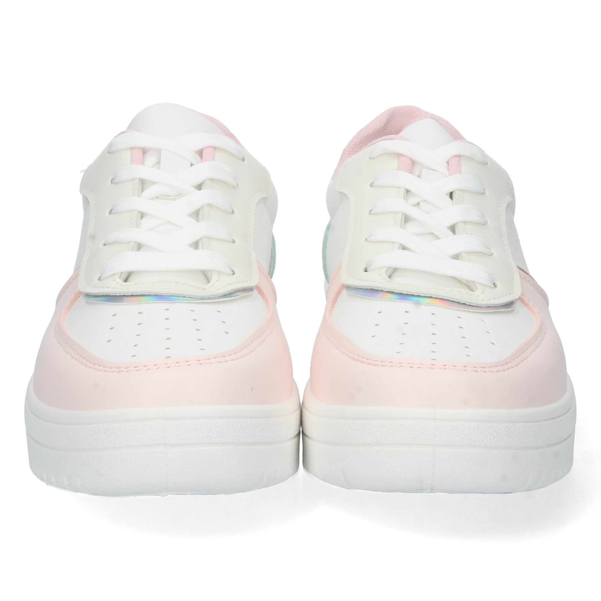 Zapatillas Rosas Planas Para Mujer