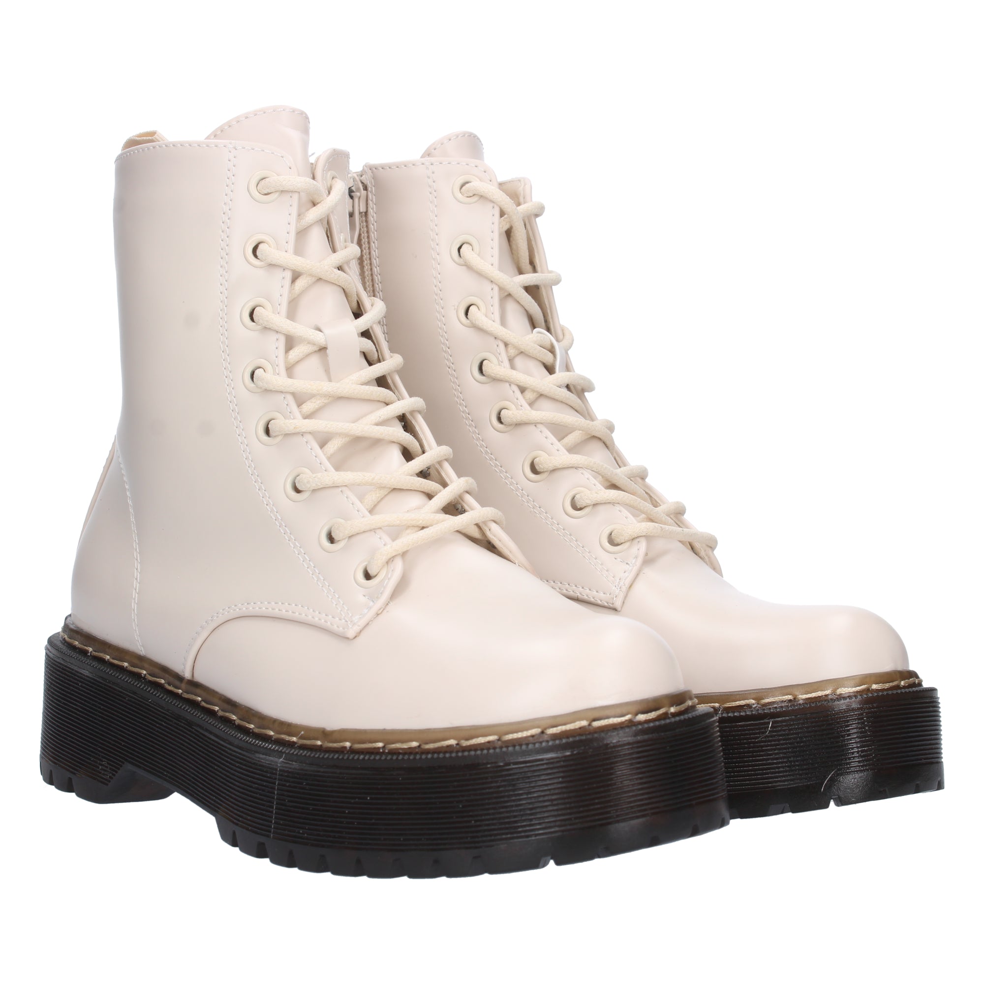 Botin de Tacon Ancho para Mujer Comodo