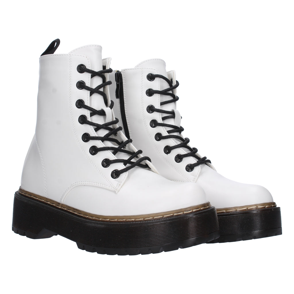 Botin de Tacon Ancho para Mujer Comodo