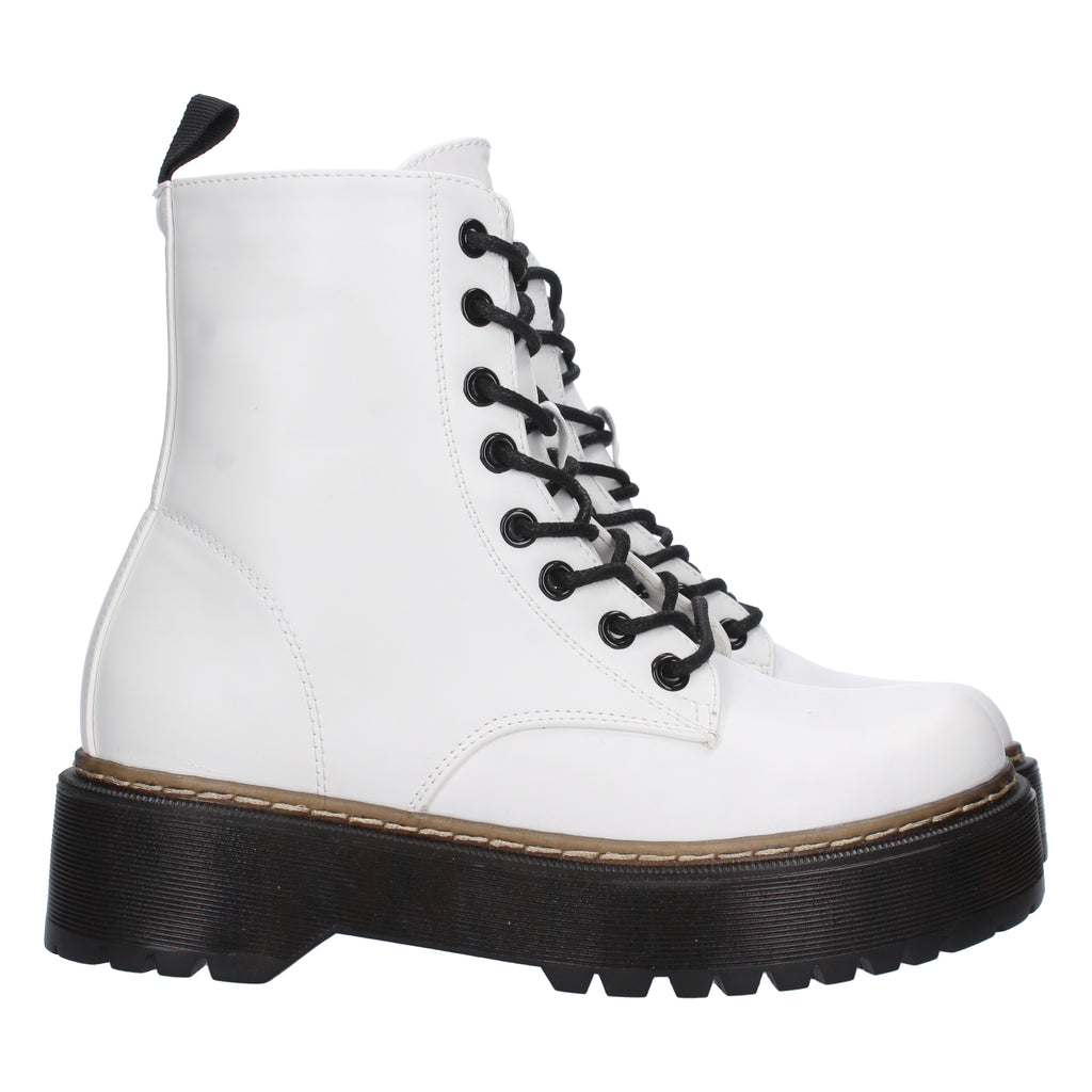 Botin de Tacon Ancho para Mujer Comodo