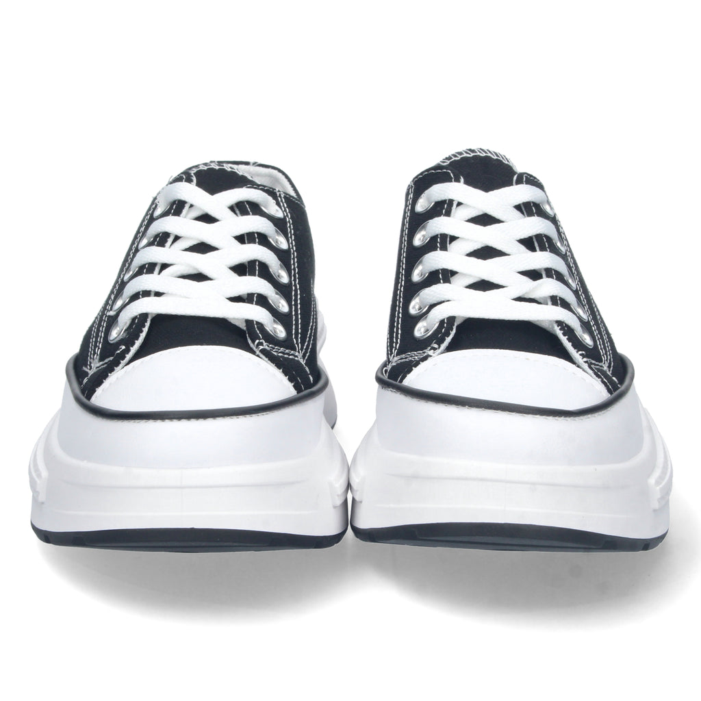 Zapatilla Bamba Plana Comoda Negra para Mujer