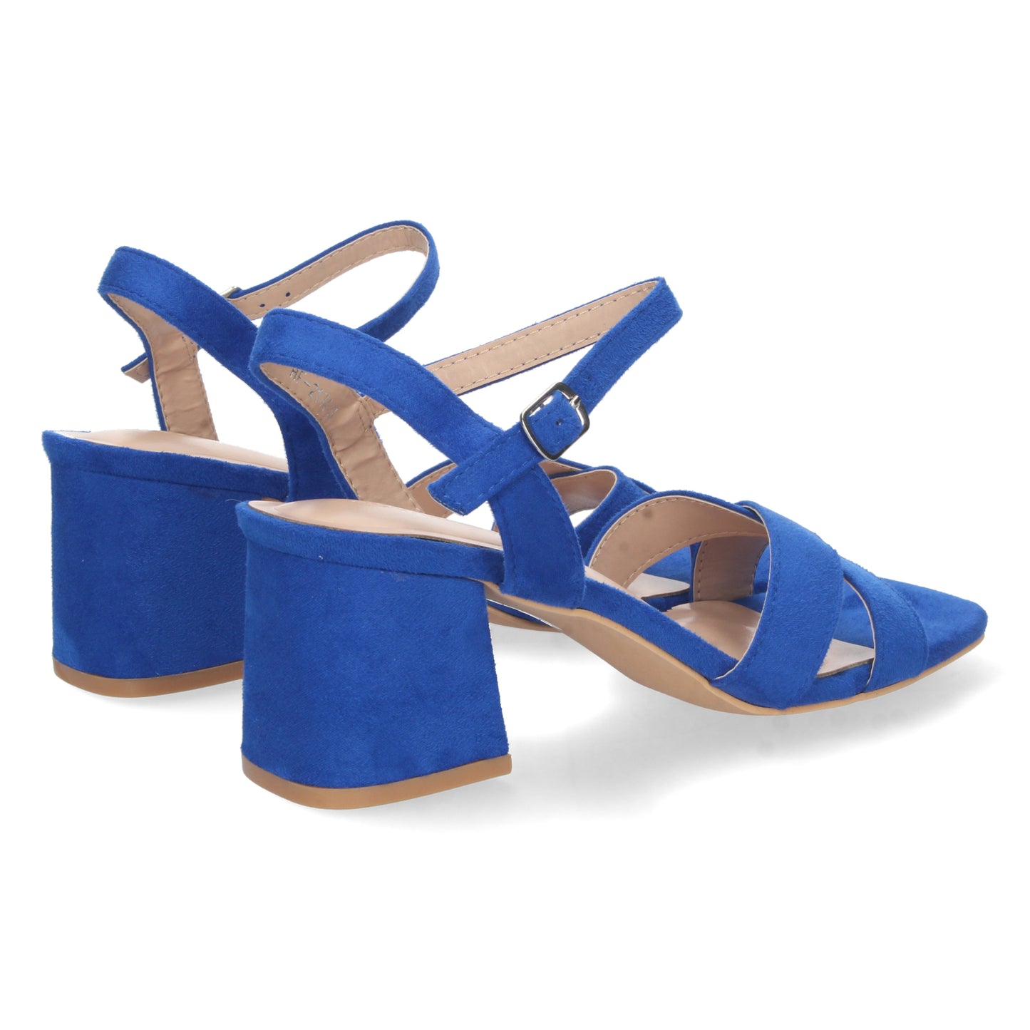 Cyrena Blue Elegance – Sandalia Azul de Tacón para Mujer | Cómoda y Elegante