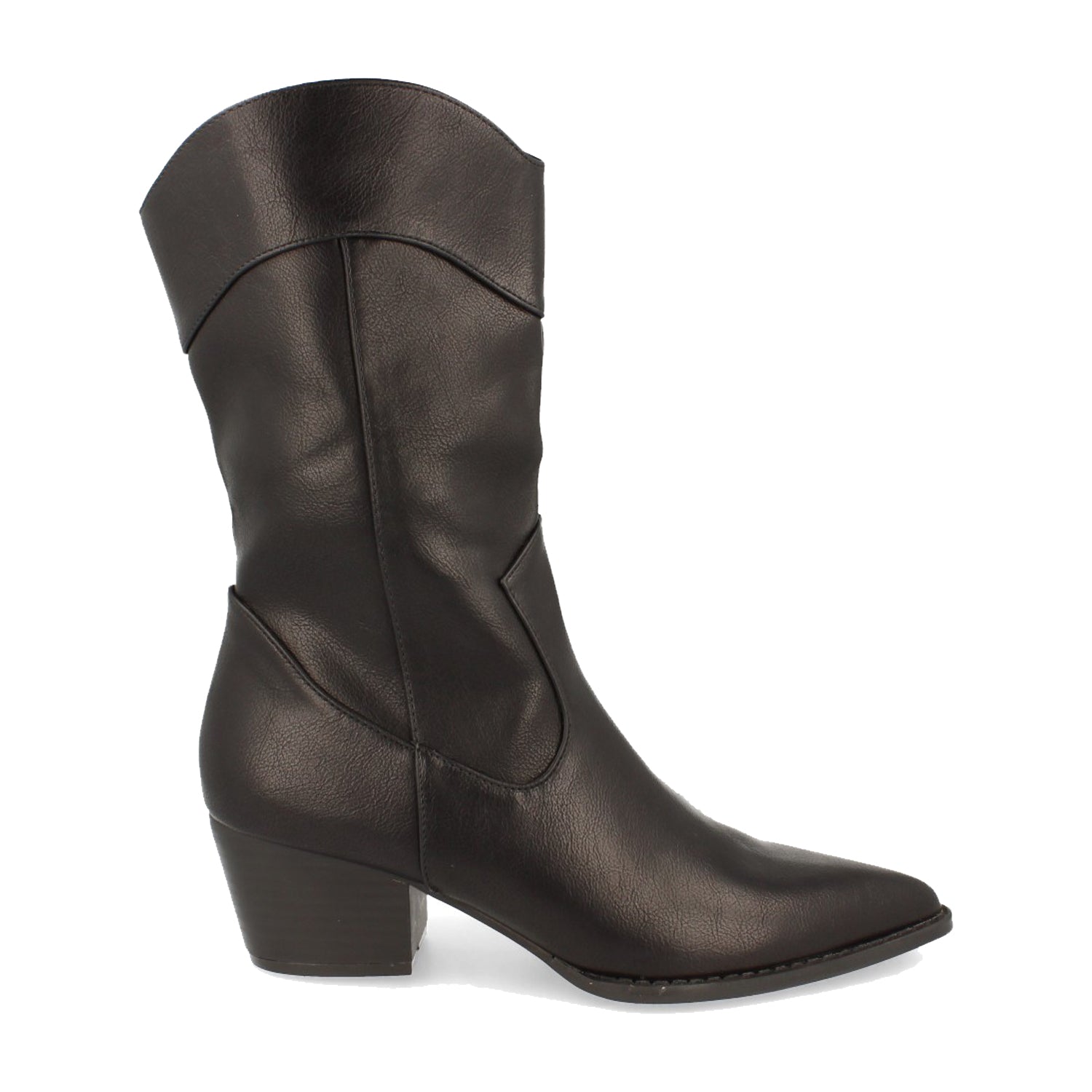 Bota de Mujer con Tacón Ancho