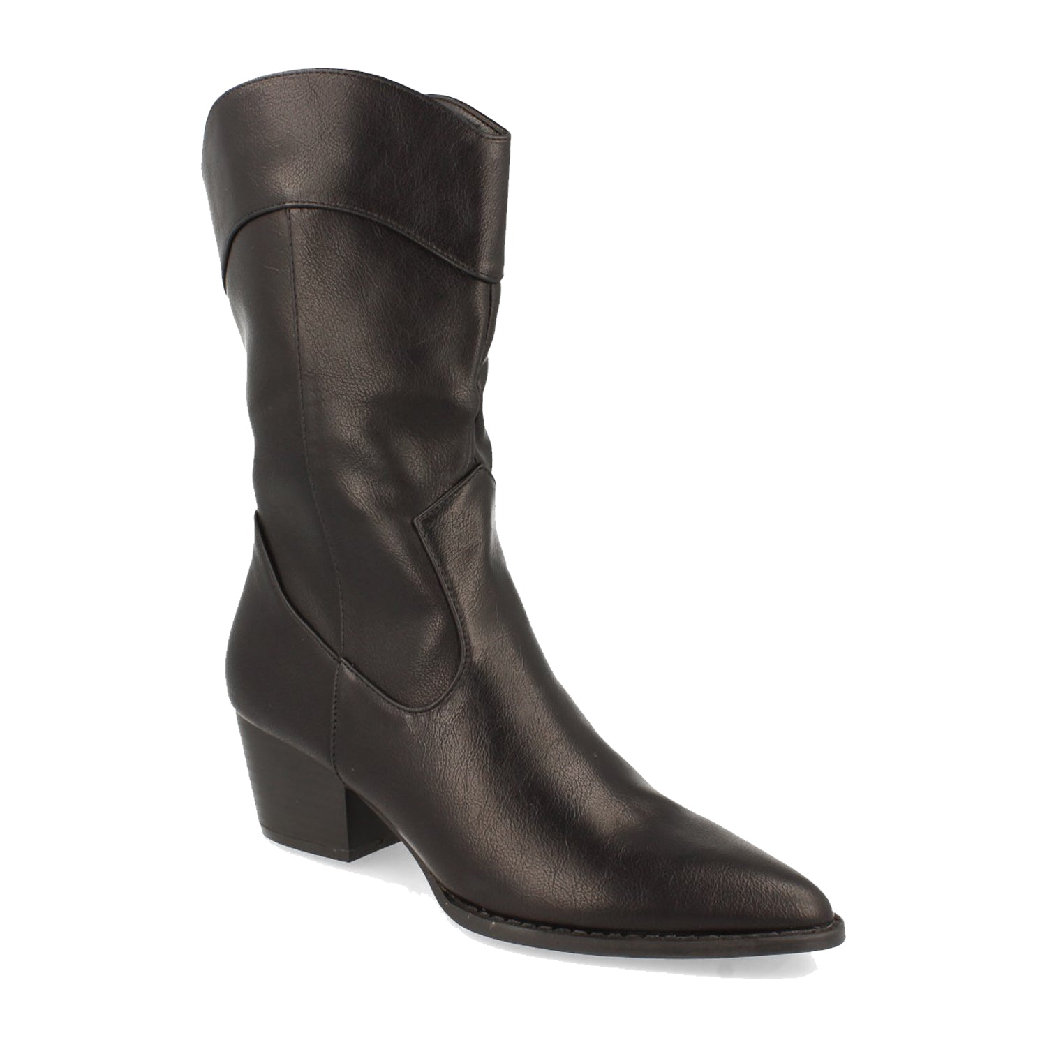 Bota de Mujer con Tacón Ancho