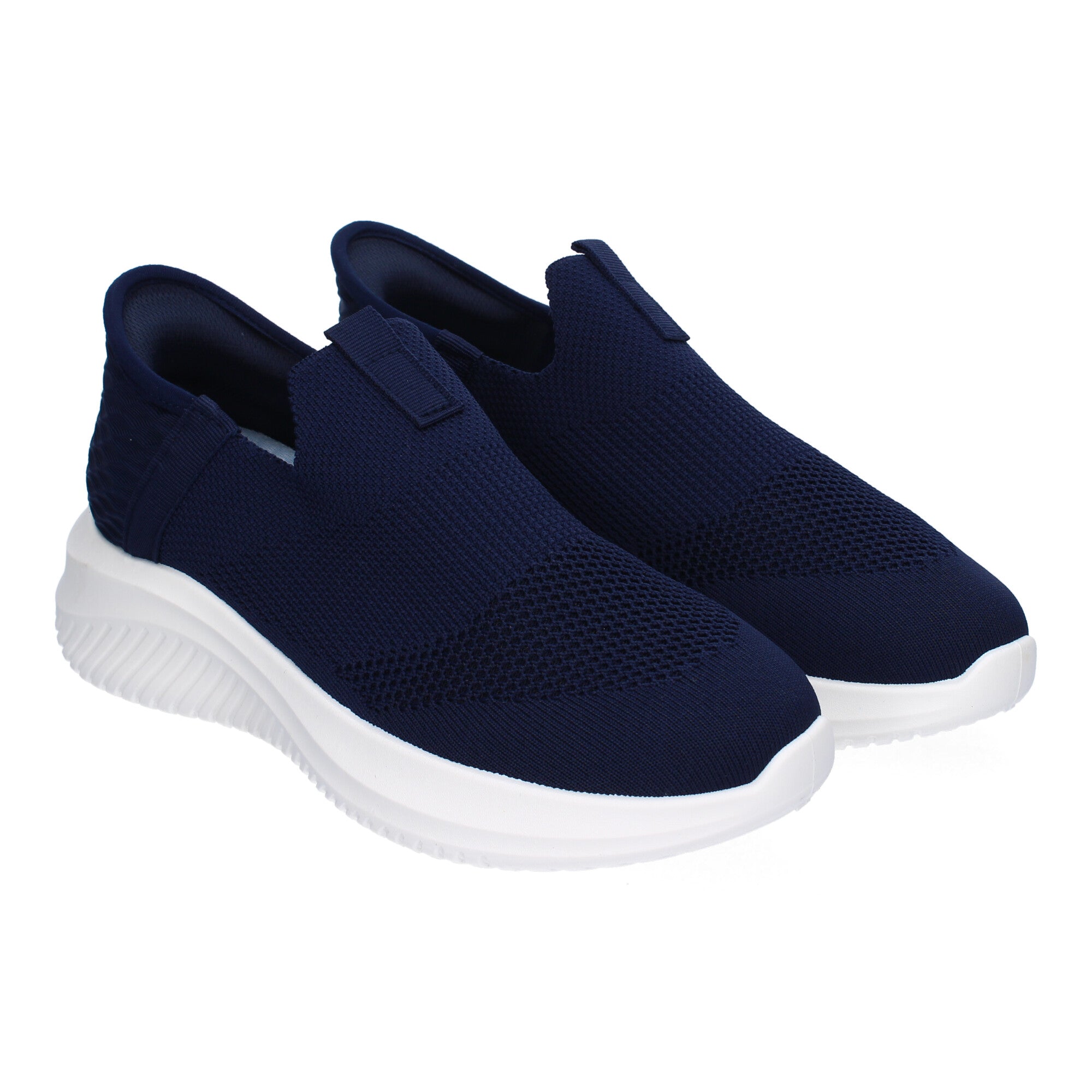 Zapatillas  Deportivas  Planas  Azules Elegantes  para Mujer