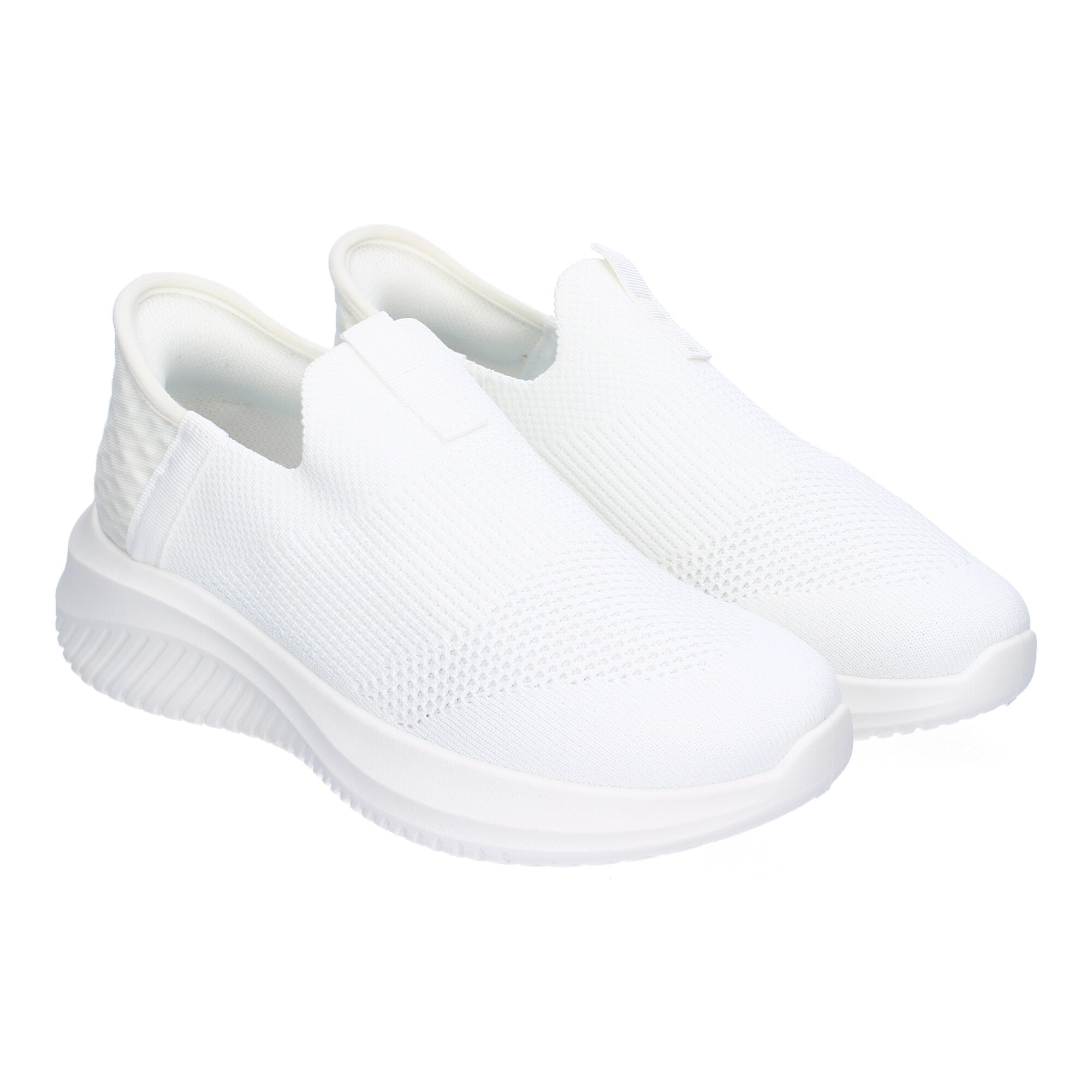 Zapatillas Deportivas Planas  Blancas Elegantes  para Mujer