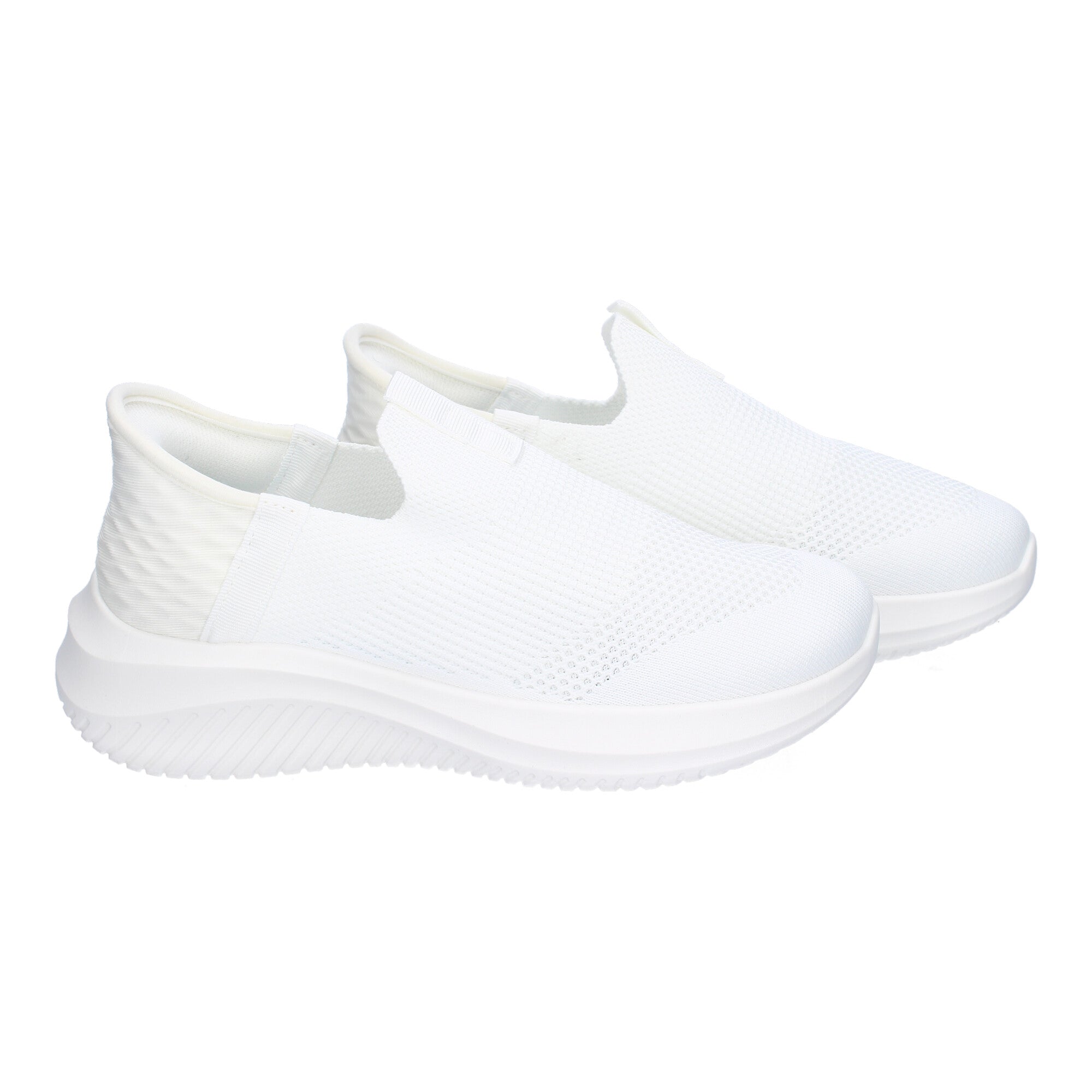 Zapatillas Deportivas Planas  Blancas Elegantes  para Mujer