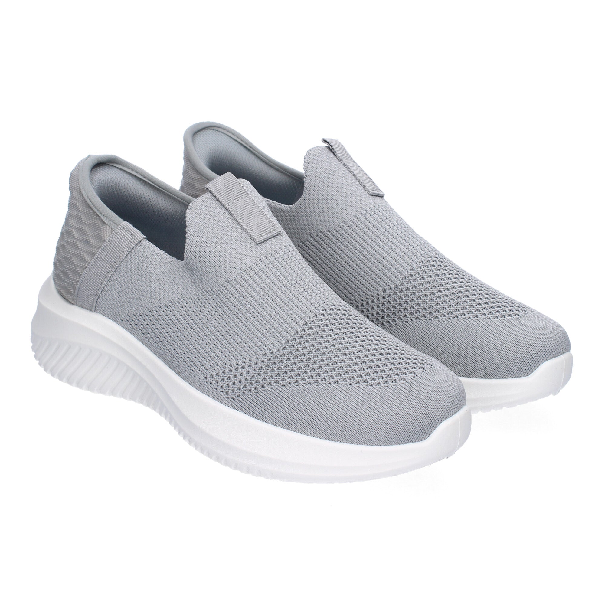 Zapatillas Deportivas Planas  Grises Elegantes para Mujer