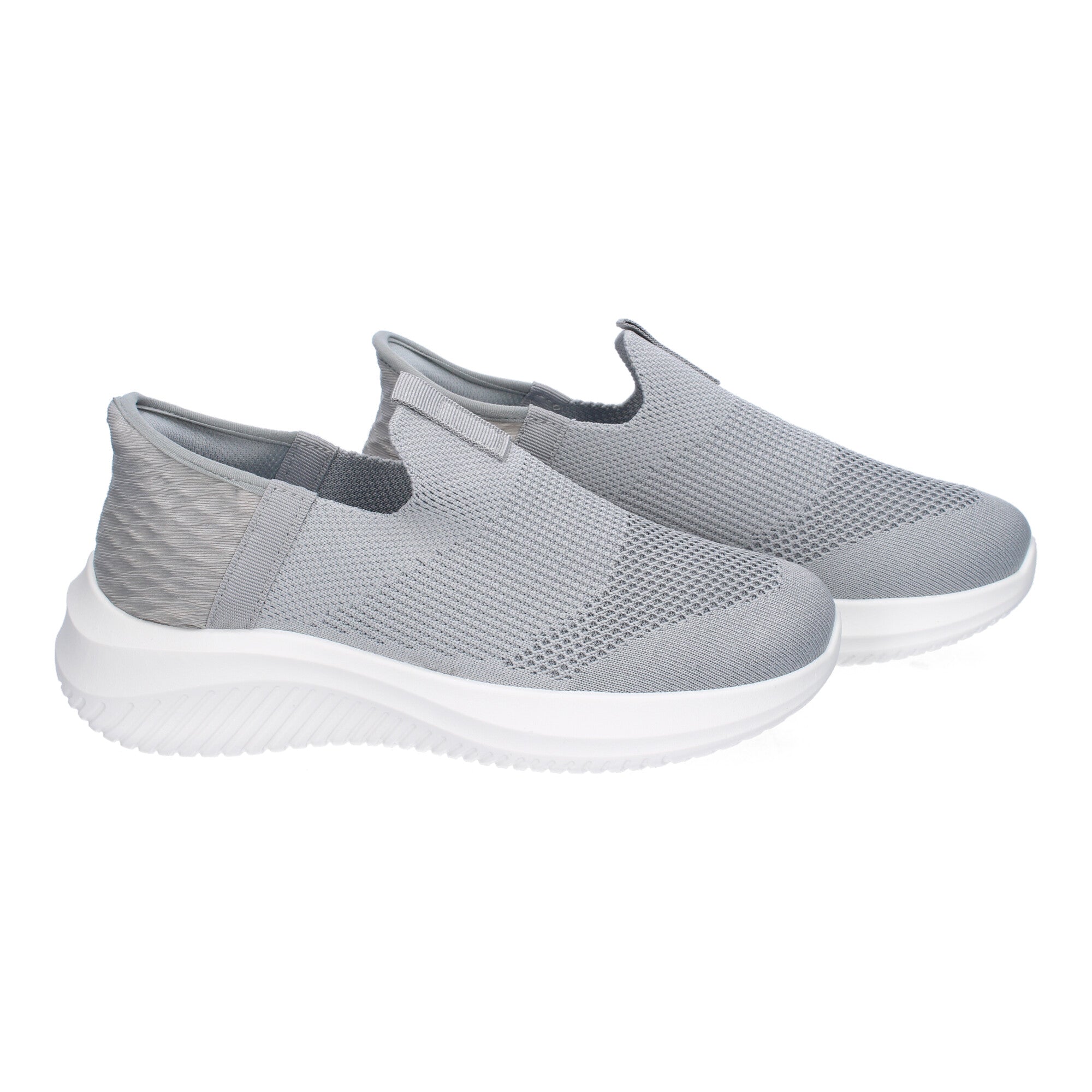 Zapatillas Deportivas Planas  Grises Elegantes para Mujer