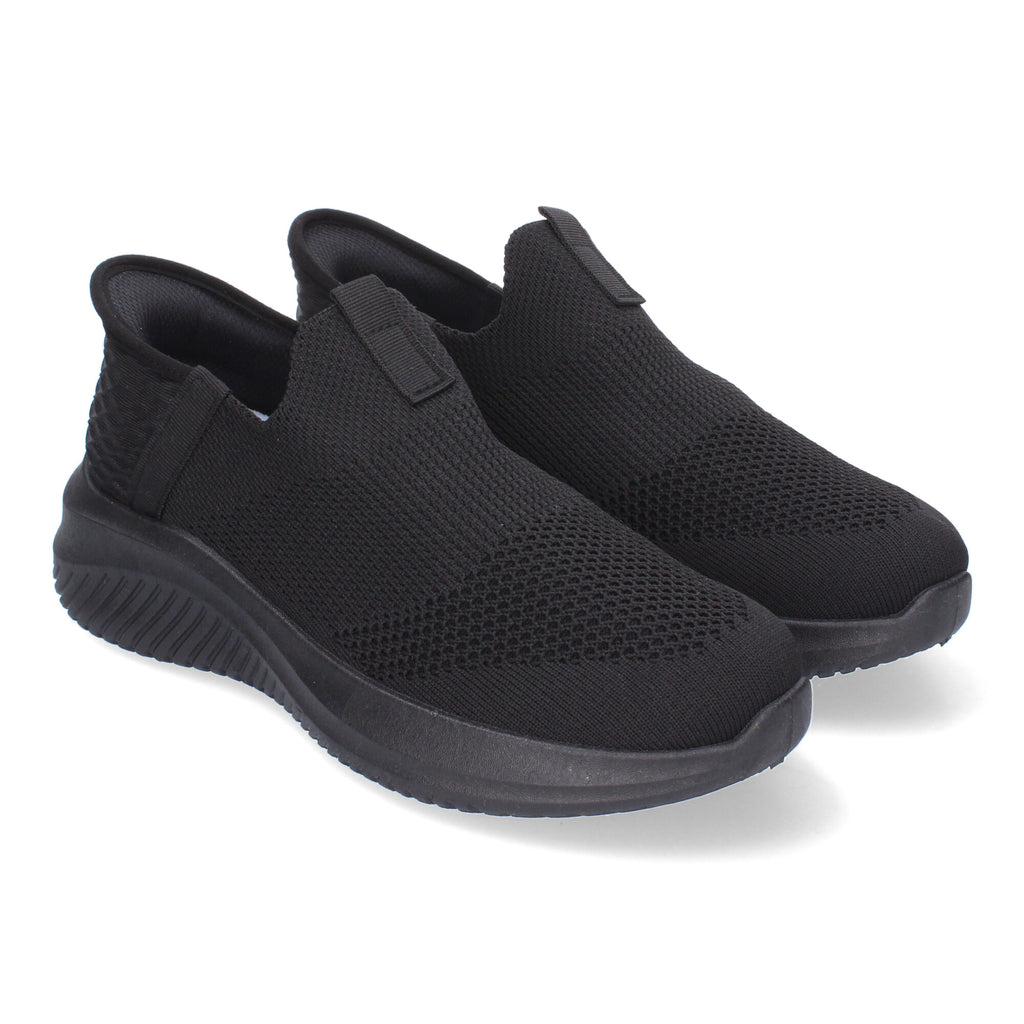 Zapatillas Deportivas Planas Negras Elegantes  para Mujer