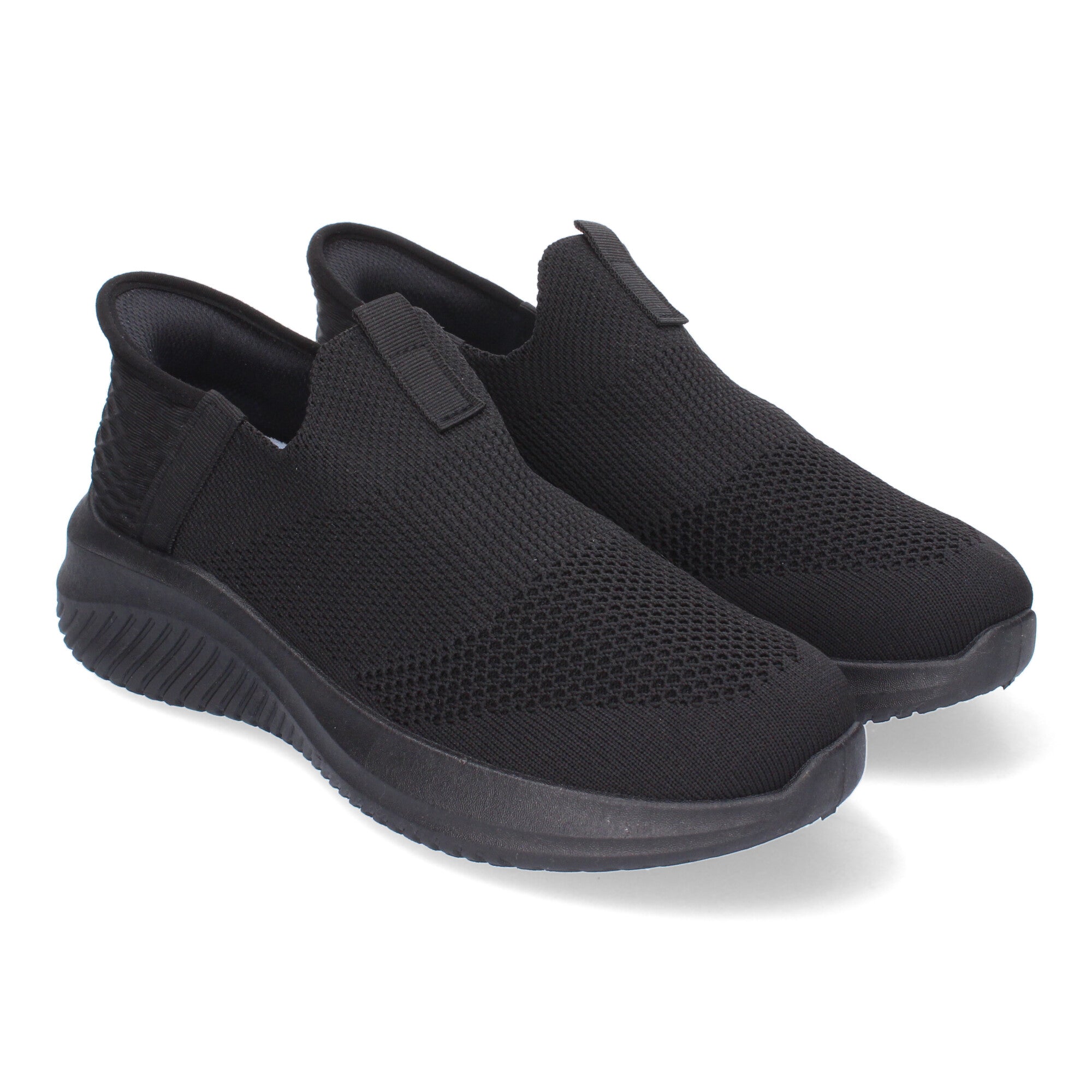 Zapatillas Deportivas Planas Negras Elegantes  para Mujer