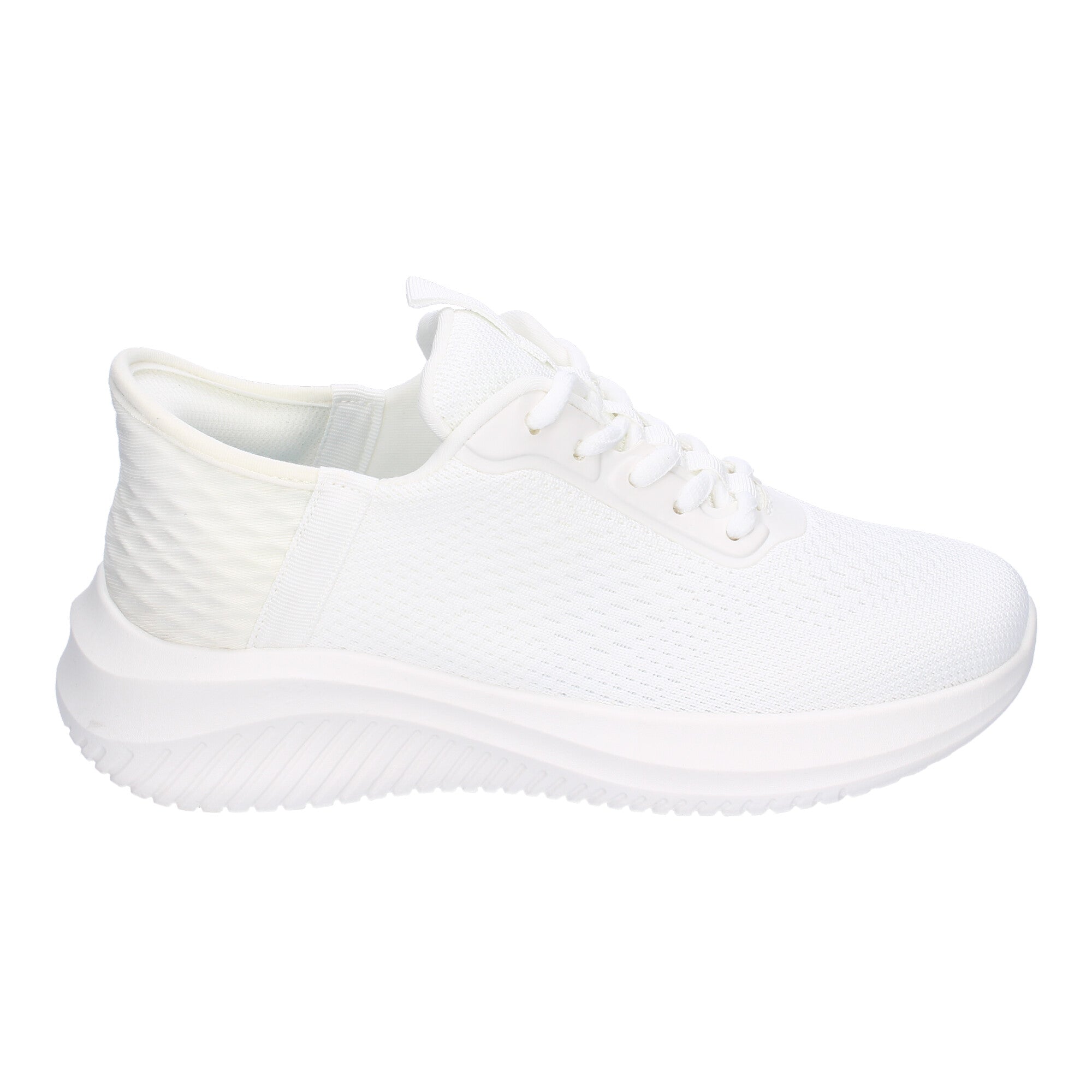 Zapatillas Deportivas Planas  Blancas Elegantes  para Mujer