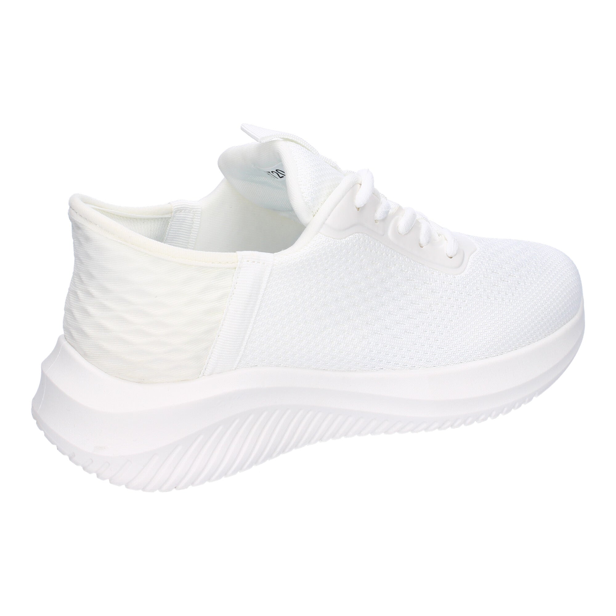 Zapatillas Deportivas Planas  Blancas Elegantes  para Mujer