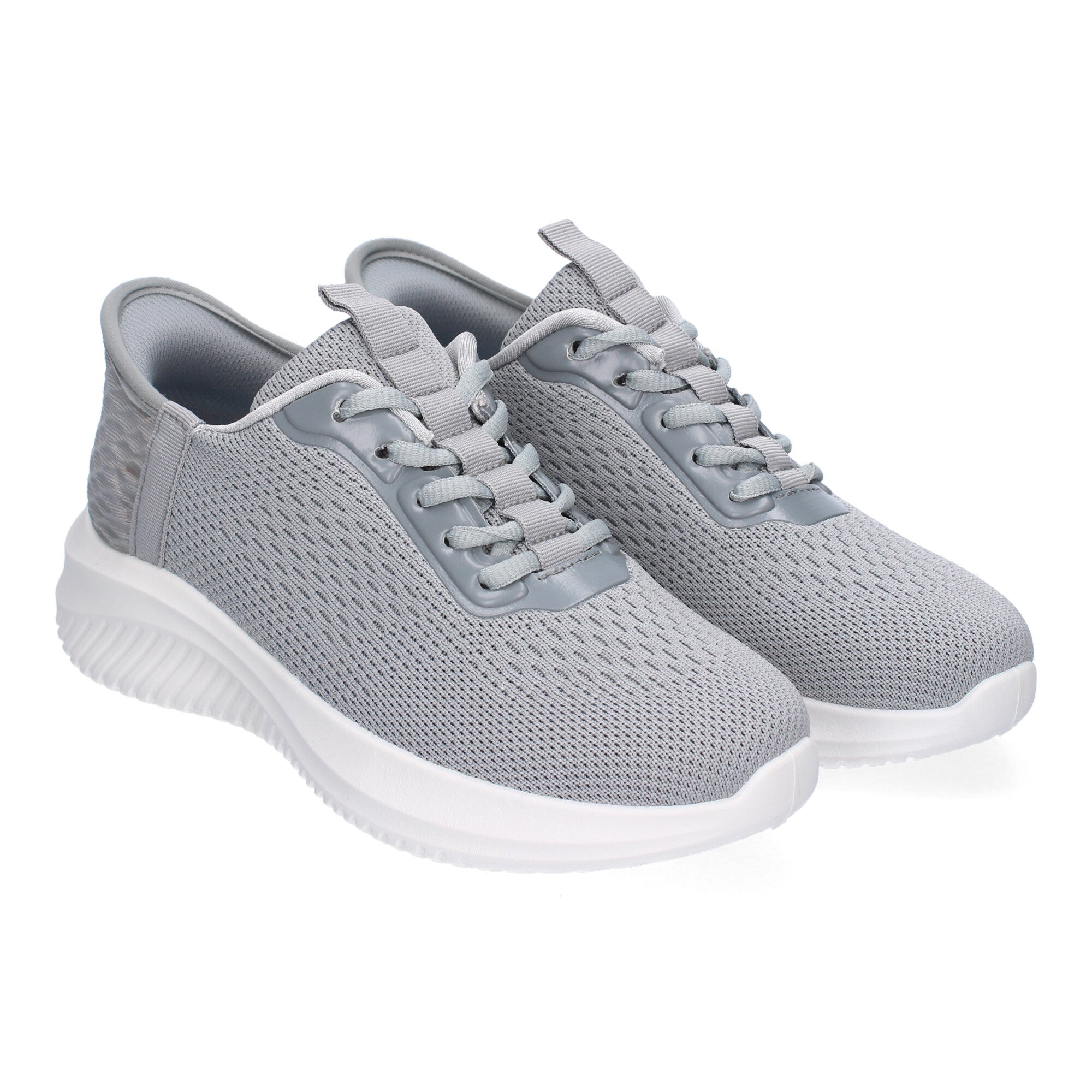 Zapatillas Deportivas Planas  Grises Elegantes  para Mujer