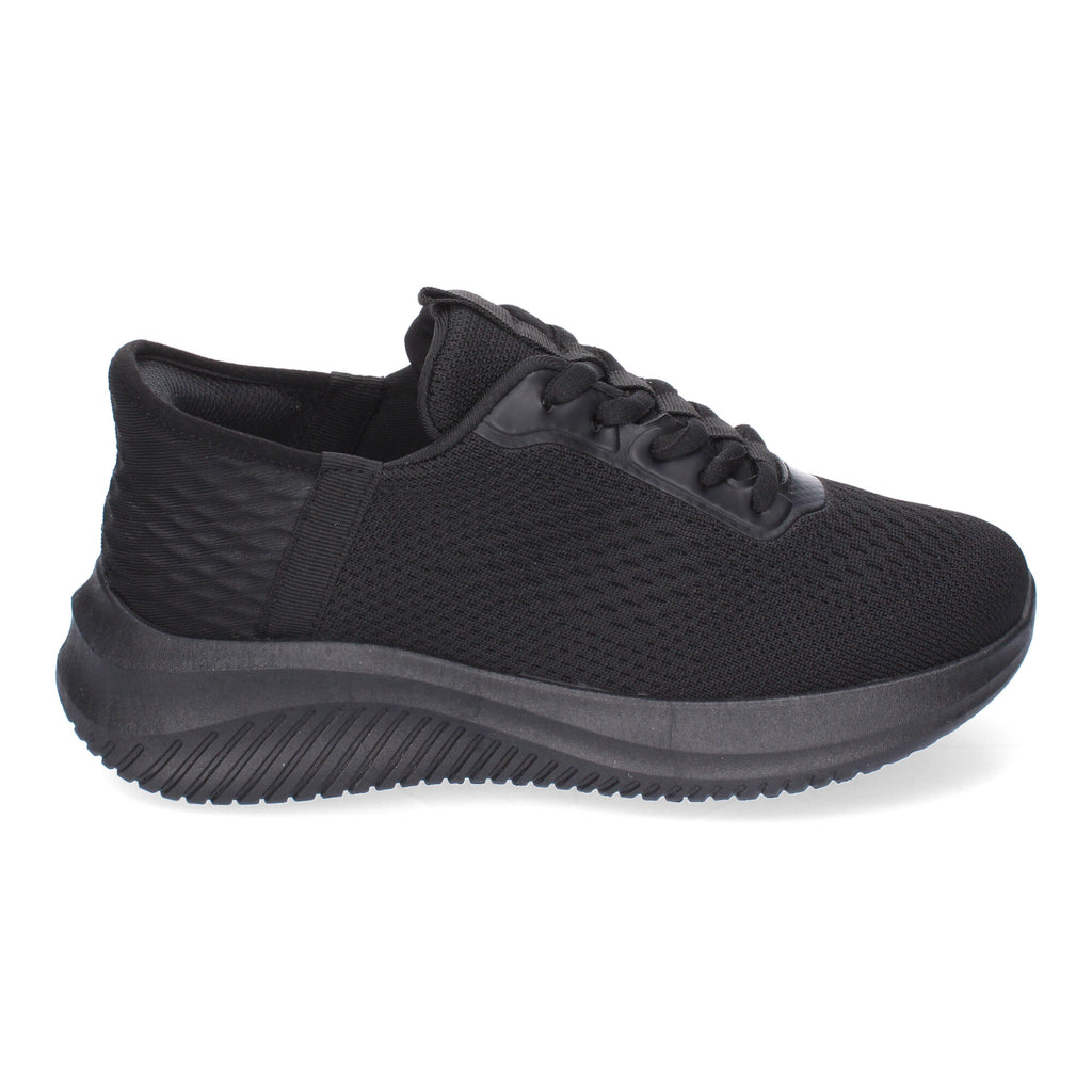 Zapatillas Deportivas Planas  Negras Elegantes  para Mujer