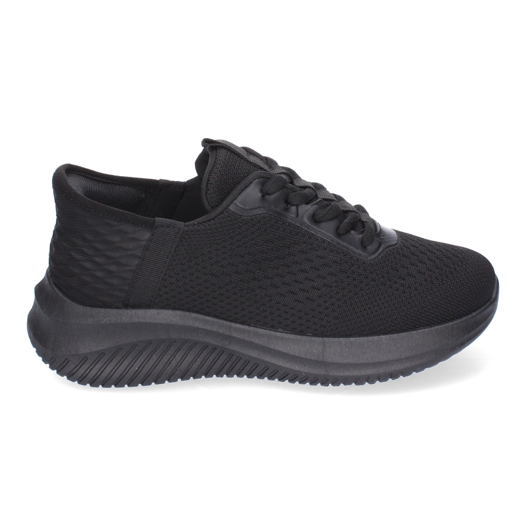 Zapatillas Deportivas Planas  Negras Elegantes  para Mujer