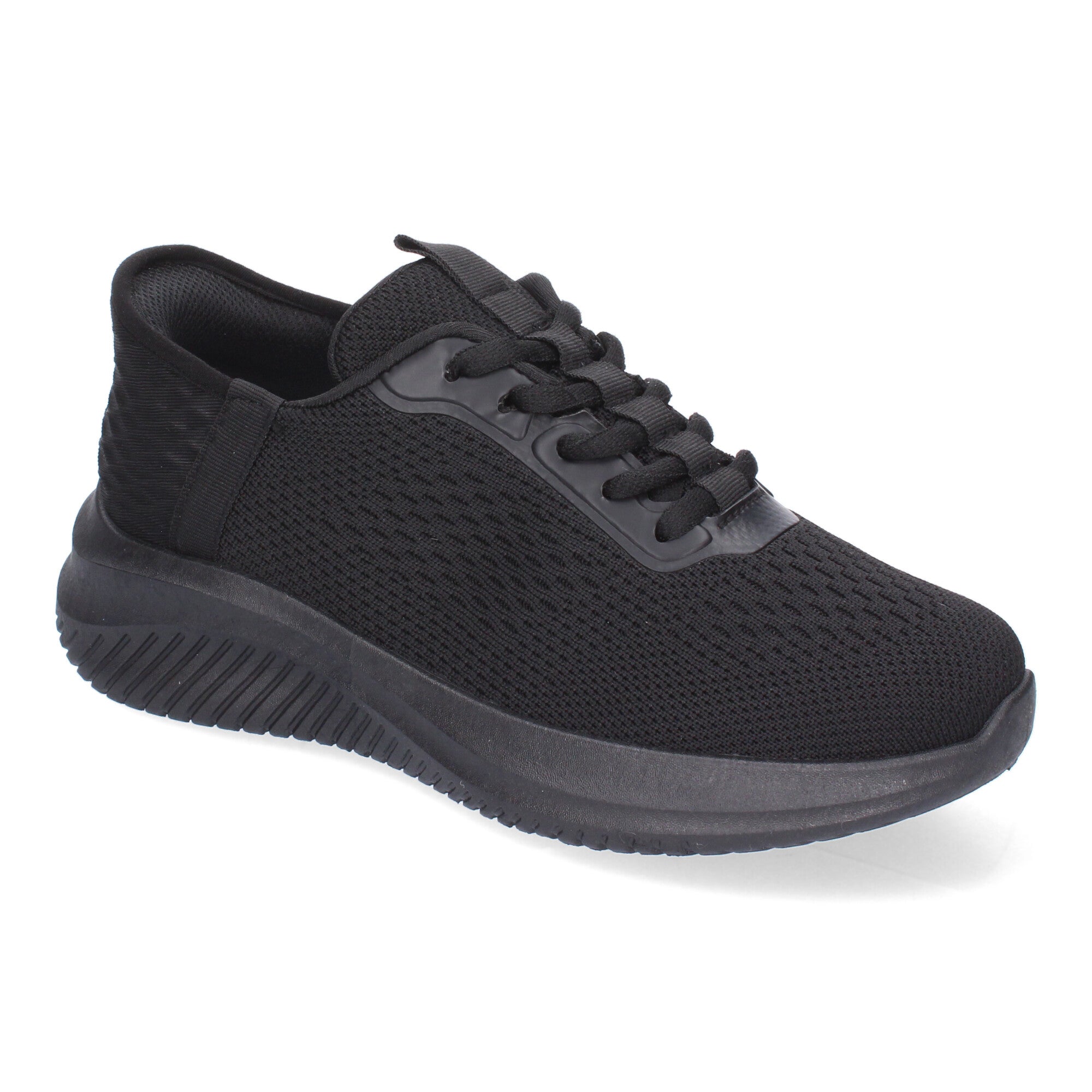 Zapatillas Deportivas Planas  Negras Elegantes  para Mujer