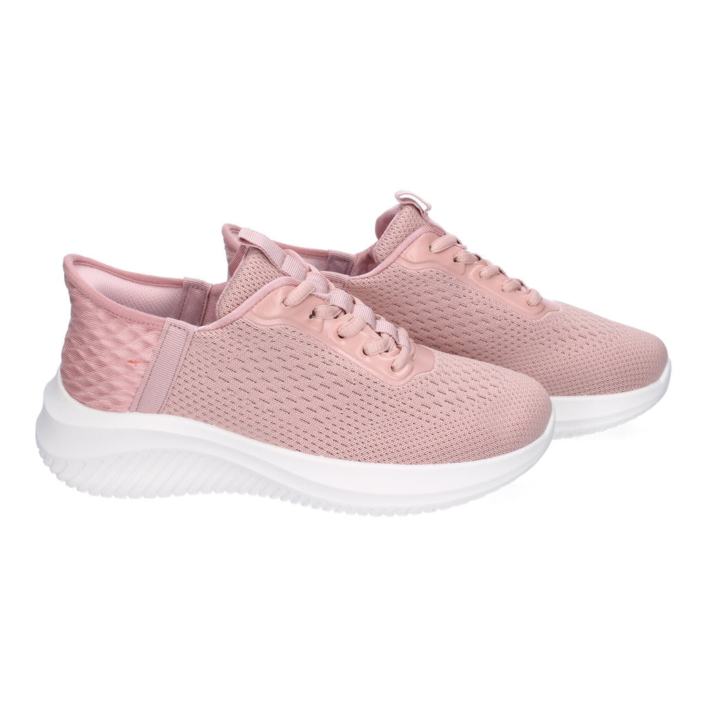 Zapatillas Deportivas Planas Rosas Elegantes  para Mujer