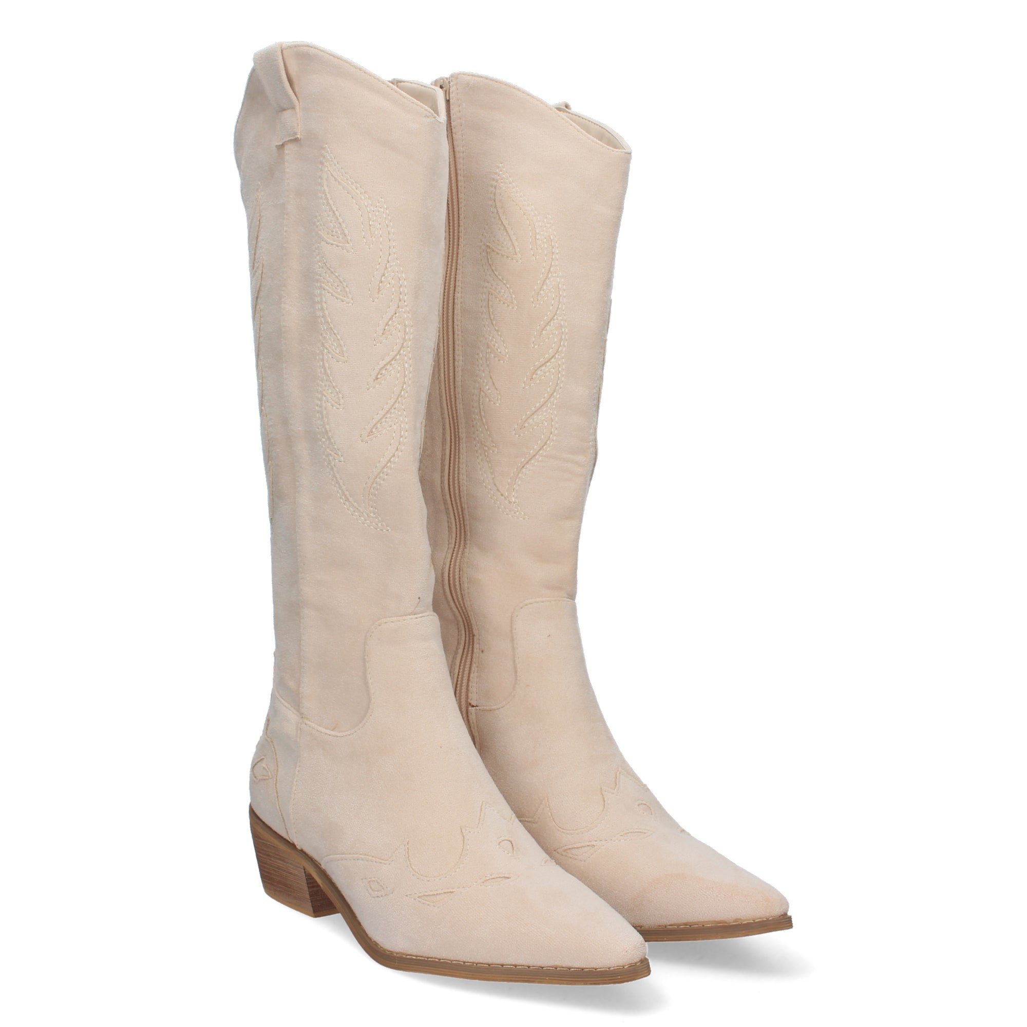 Botas de Mujer Estilo Motero con Tachuelas y Suela Dentada