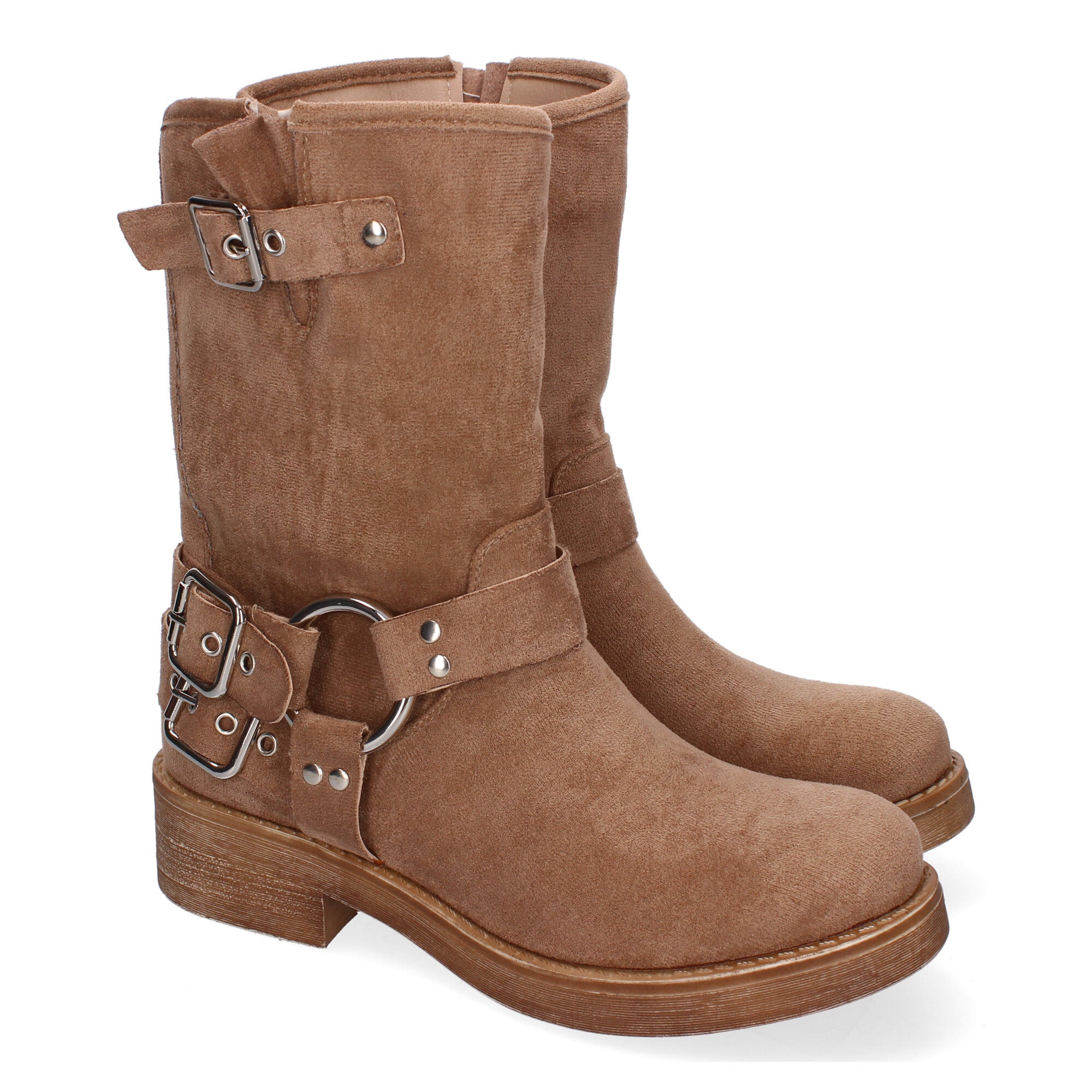 Botines Moteros Para Mujer