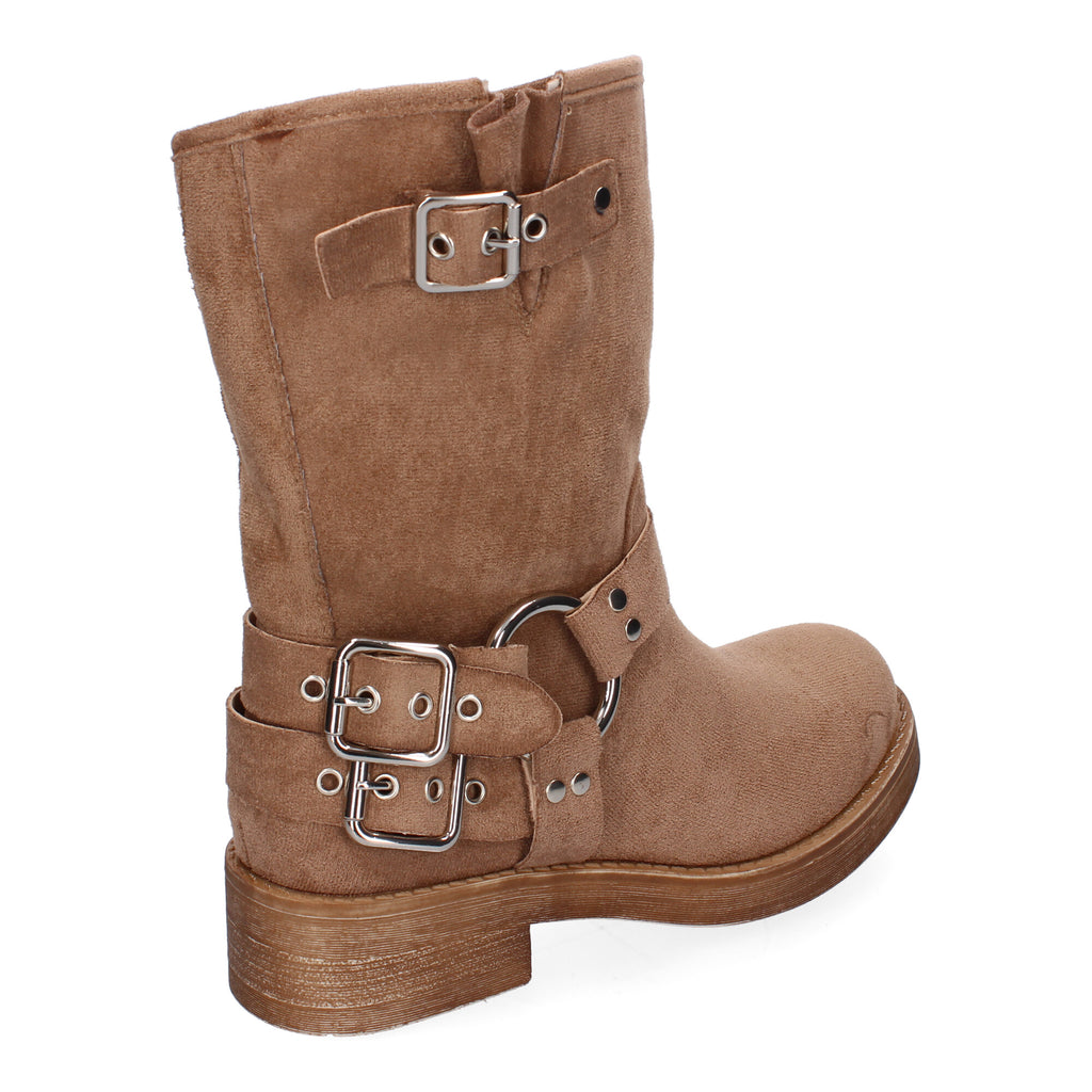 Botines Moteros Para Mujer