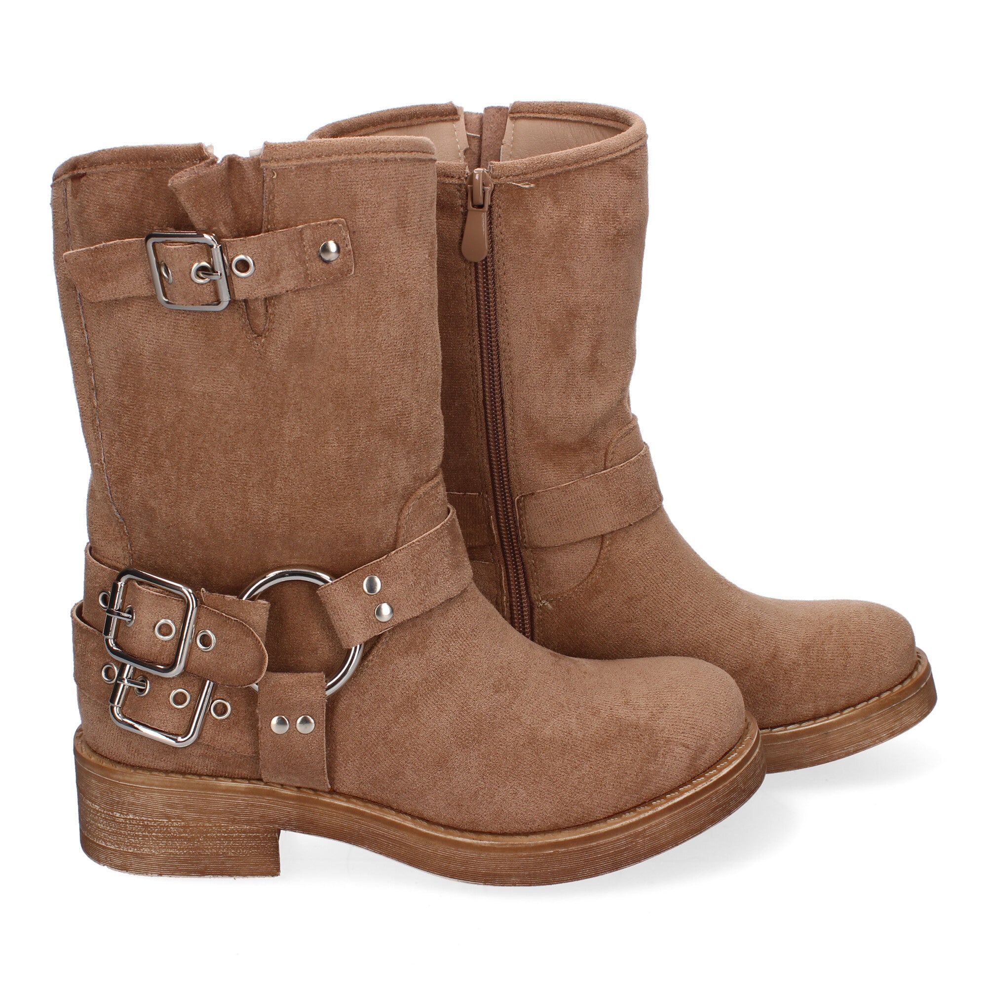 Botines Moteros Para Mujer