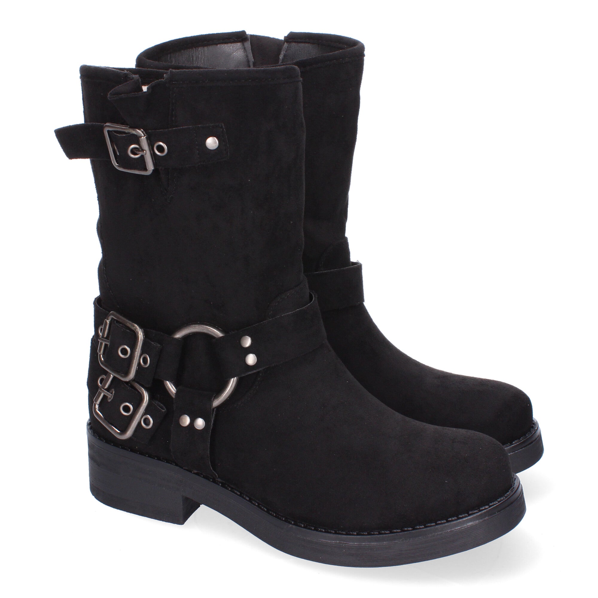 Botines Moteros Para Mujer