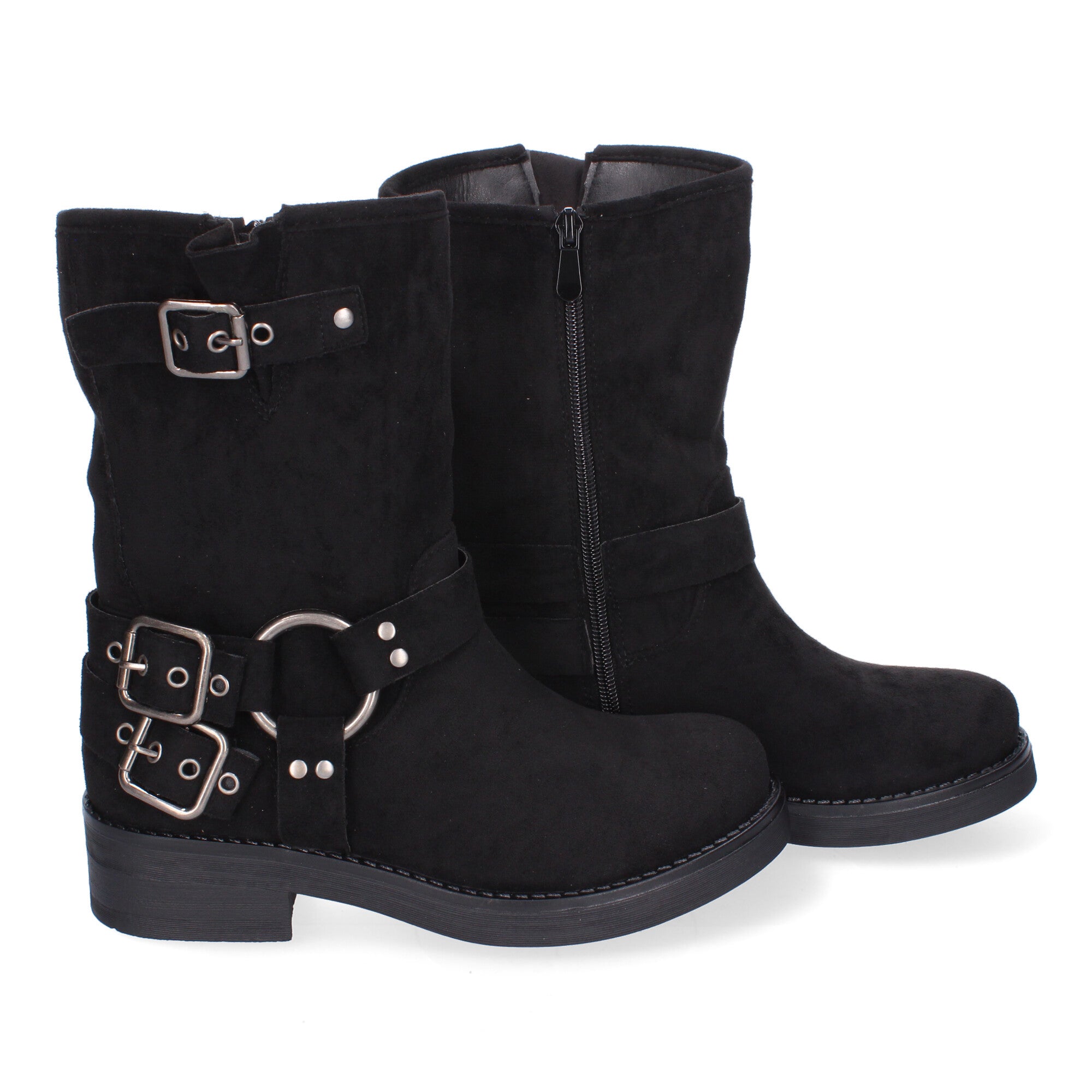 Botines Moteros Para Mujer