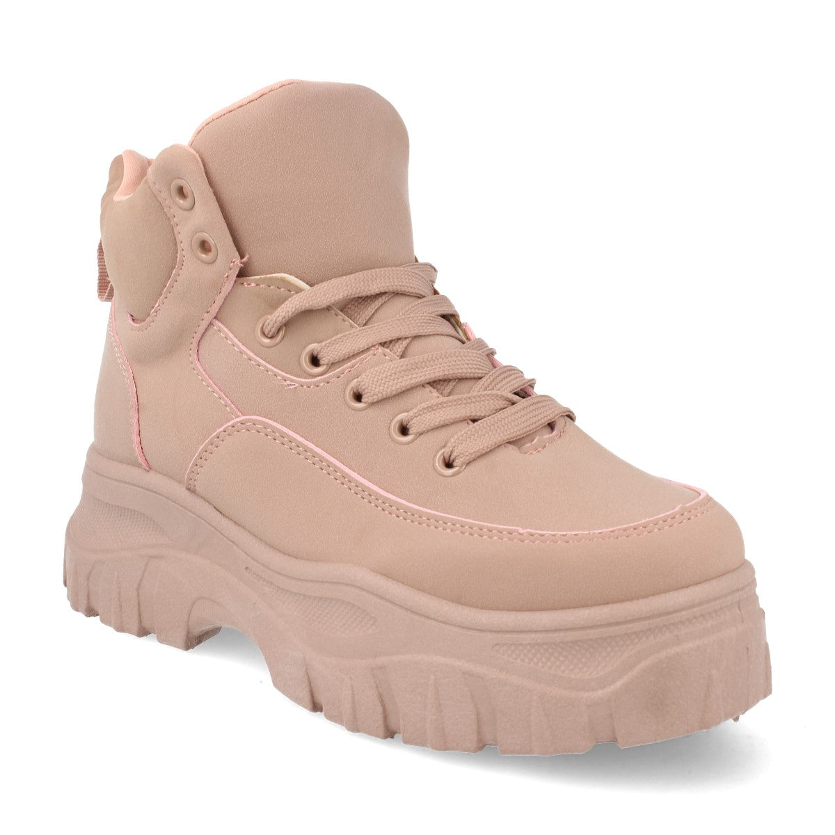 Botas de Mujer con Plataforma y Cordones Otoño Invierno