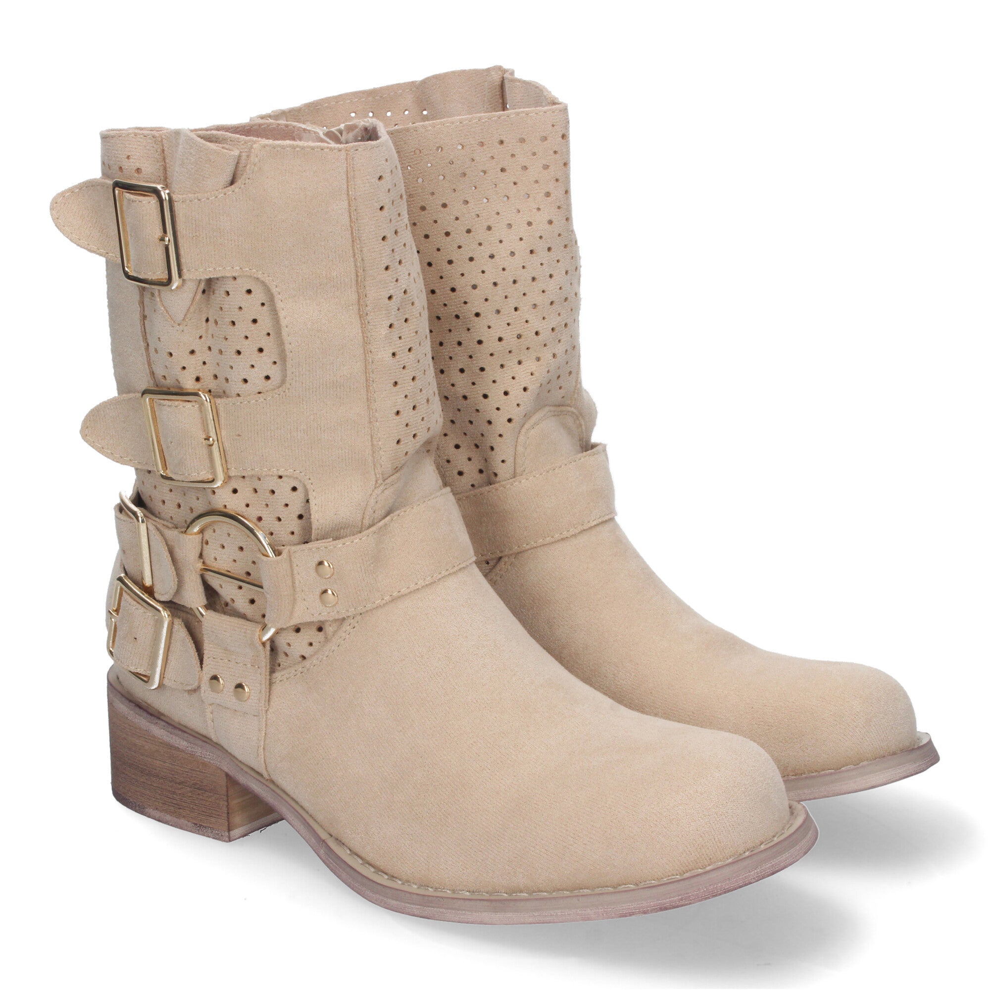 Botines de Mujer con Tacón Bajo