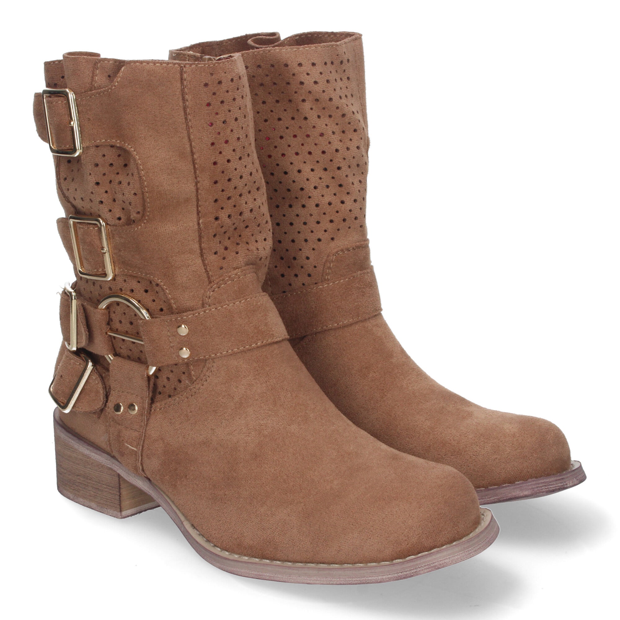 Botines de Mujer con Tacón Bajo