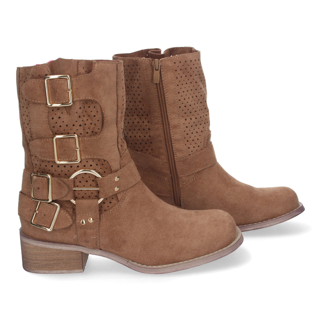 Botines de Mujer con Tacón Bajo