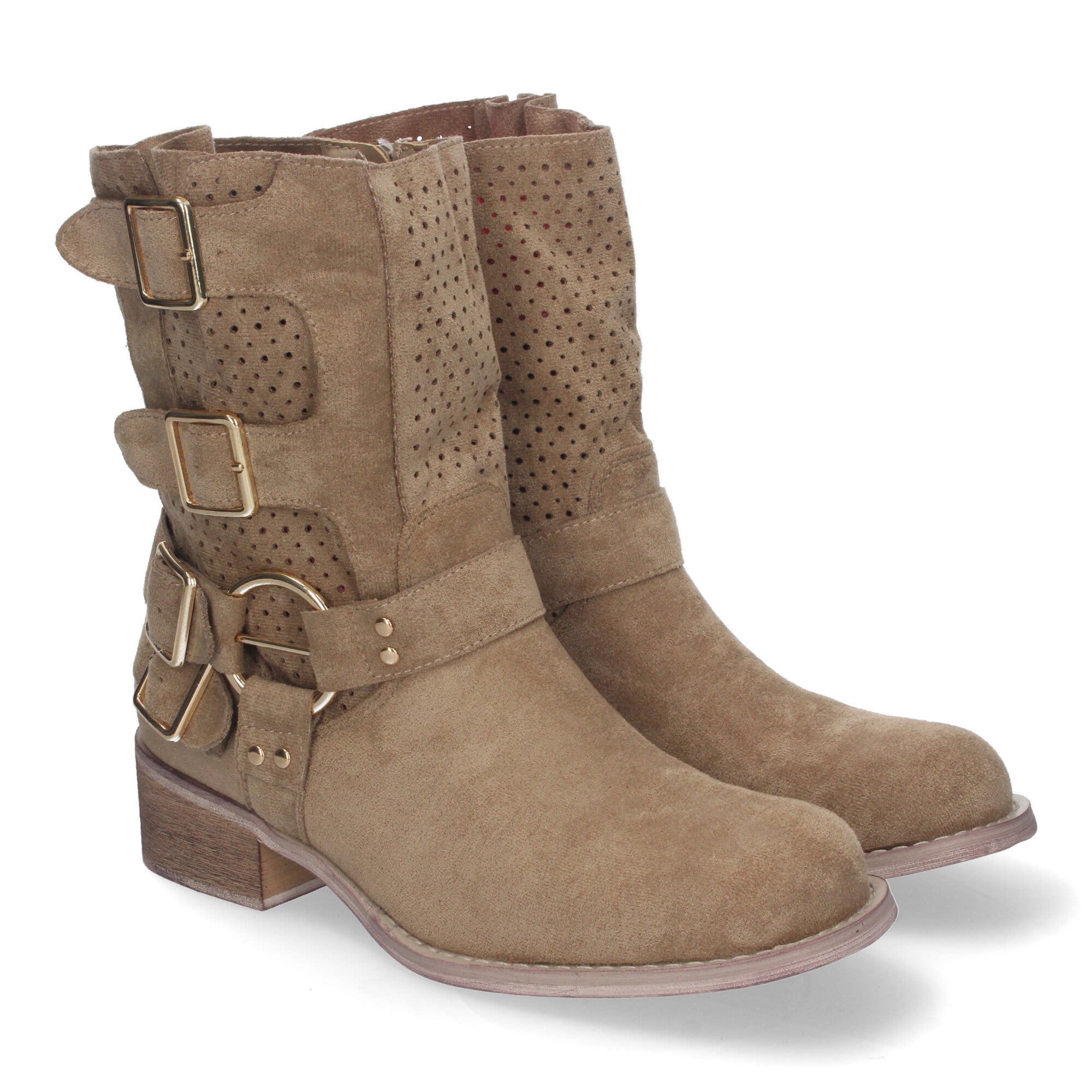 Botines de Mujer con Tacón Bajo