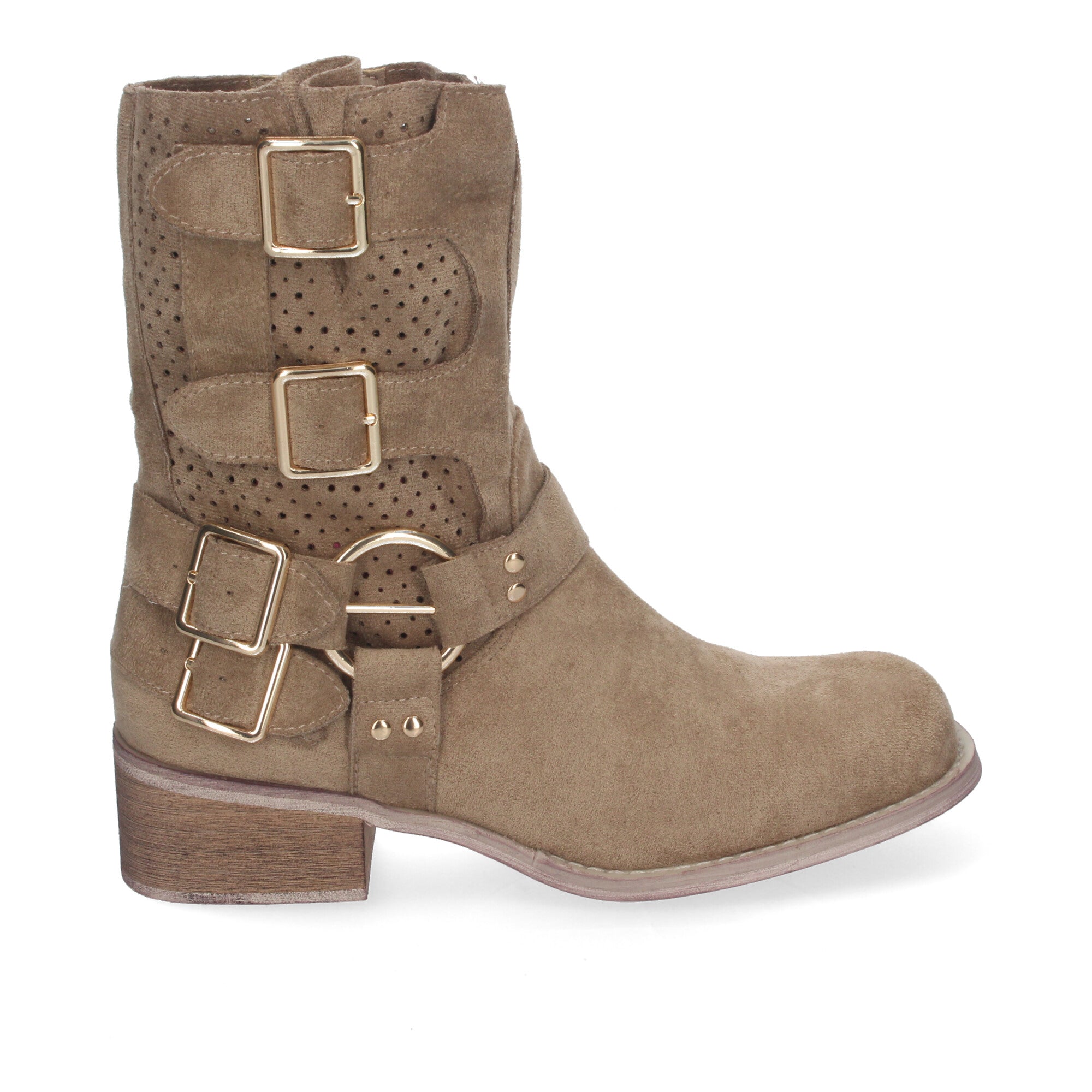 Botines de Mujer con Tacón Bajo