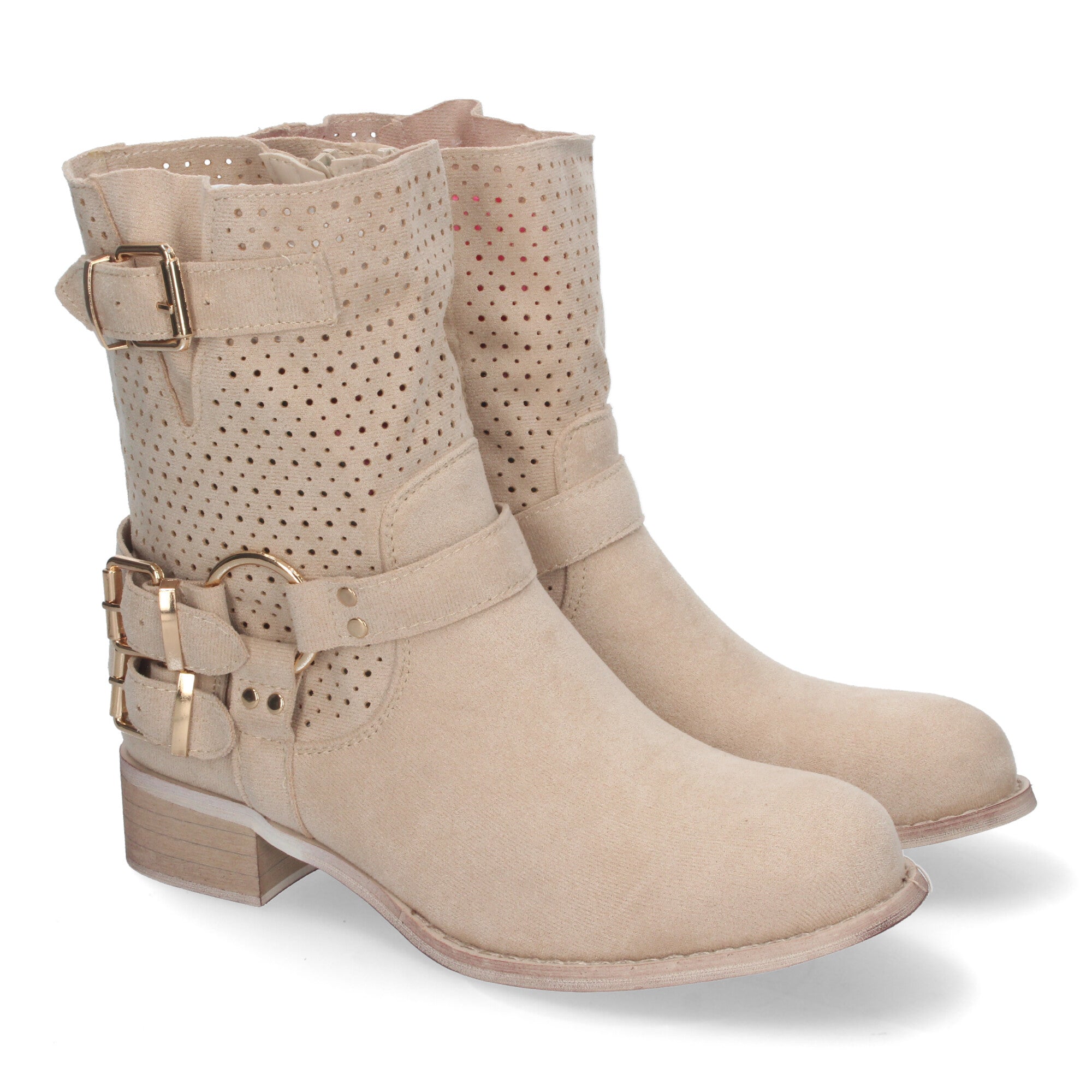 Botines de Mujer con Tacón Bajo