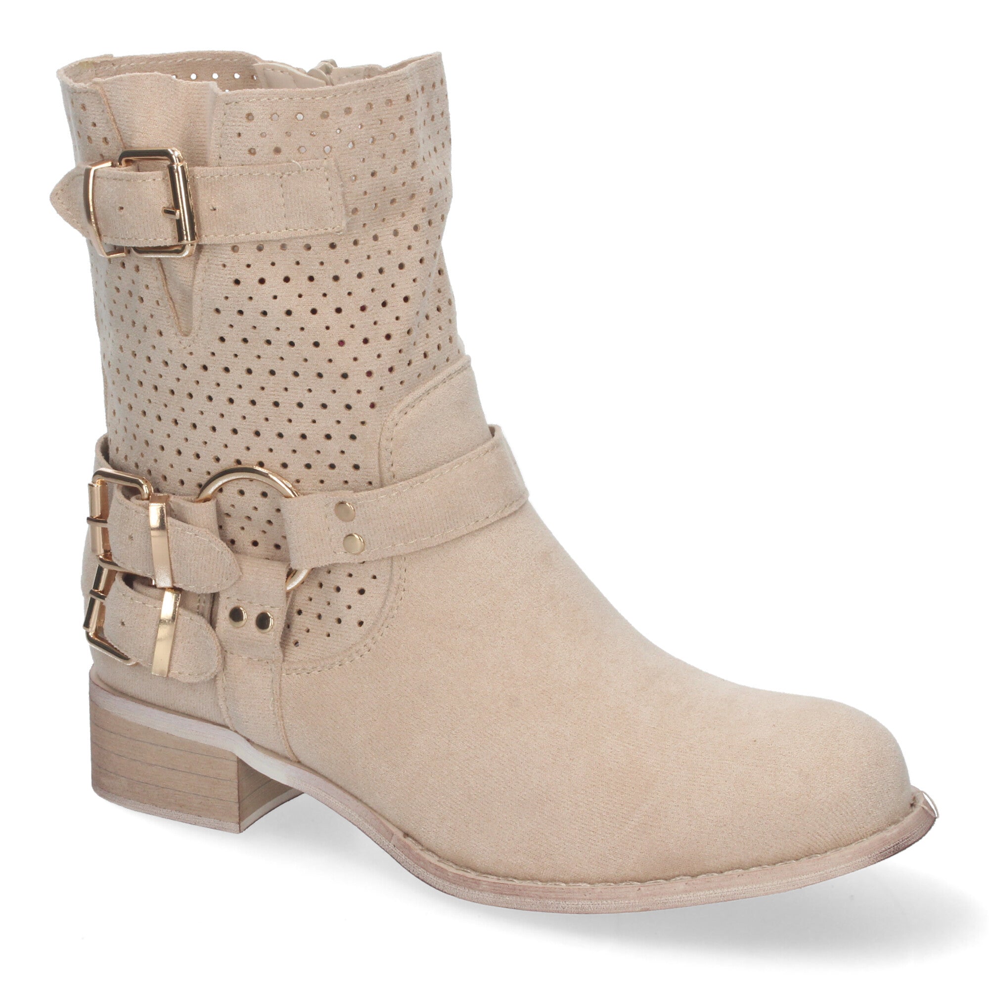 Botines de Mujer con Tacón Bajo