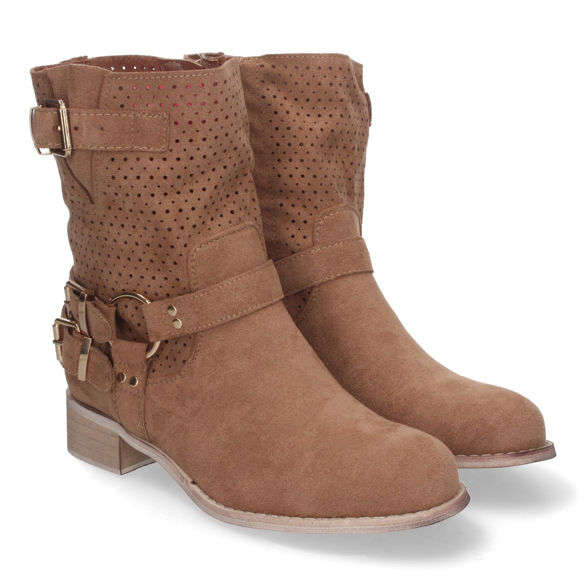 Botines de Mujer con Tacón Bajo
