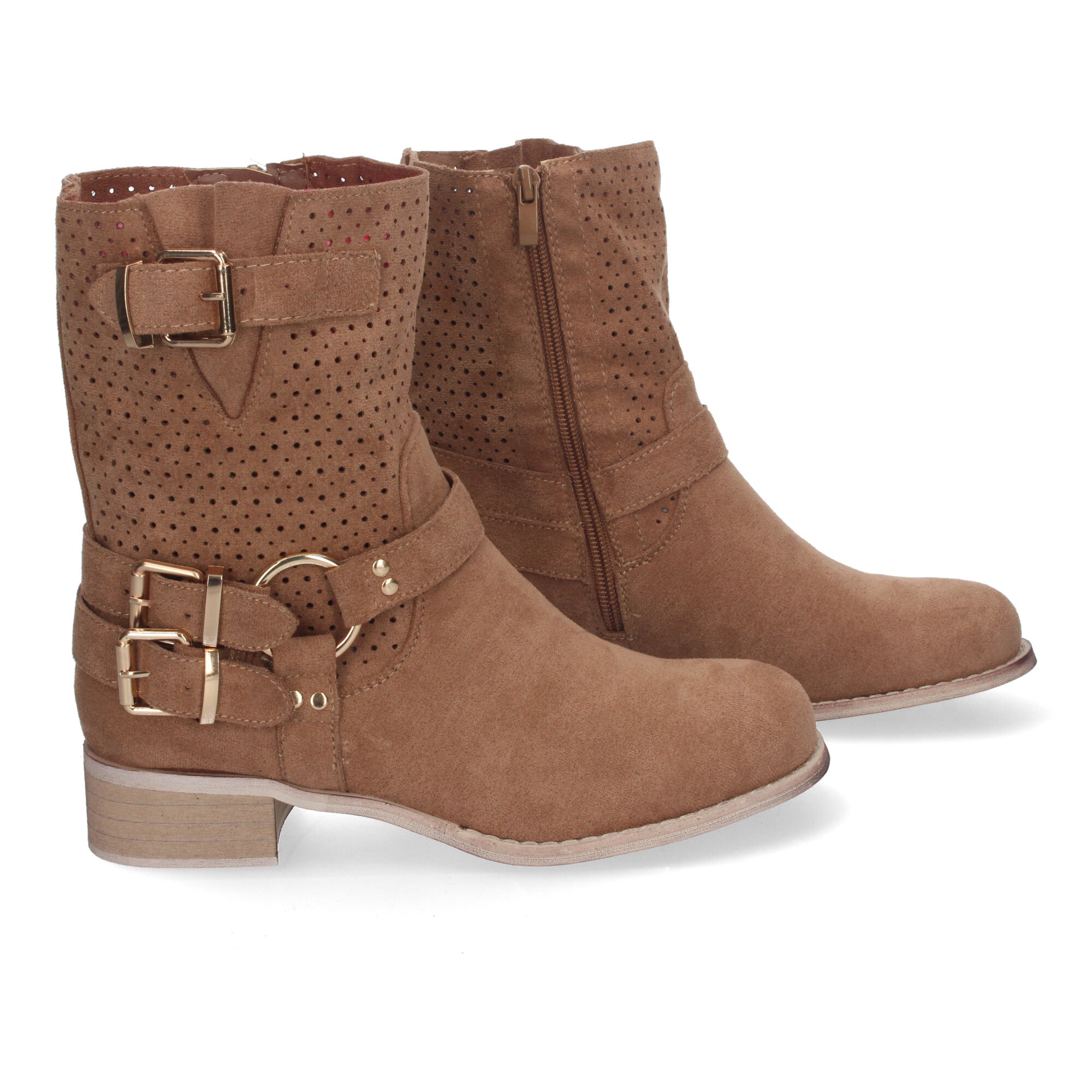 Botines de Mujer con Tacón Bajo