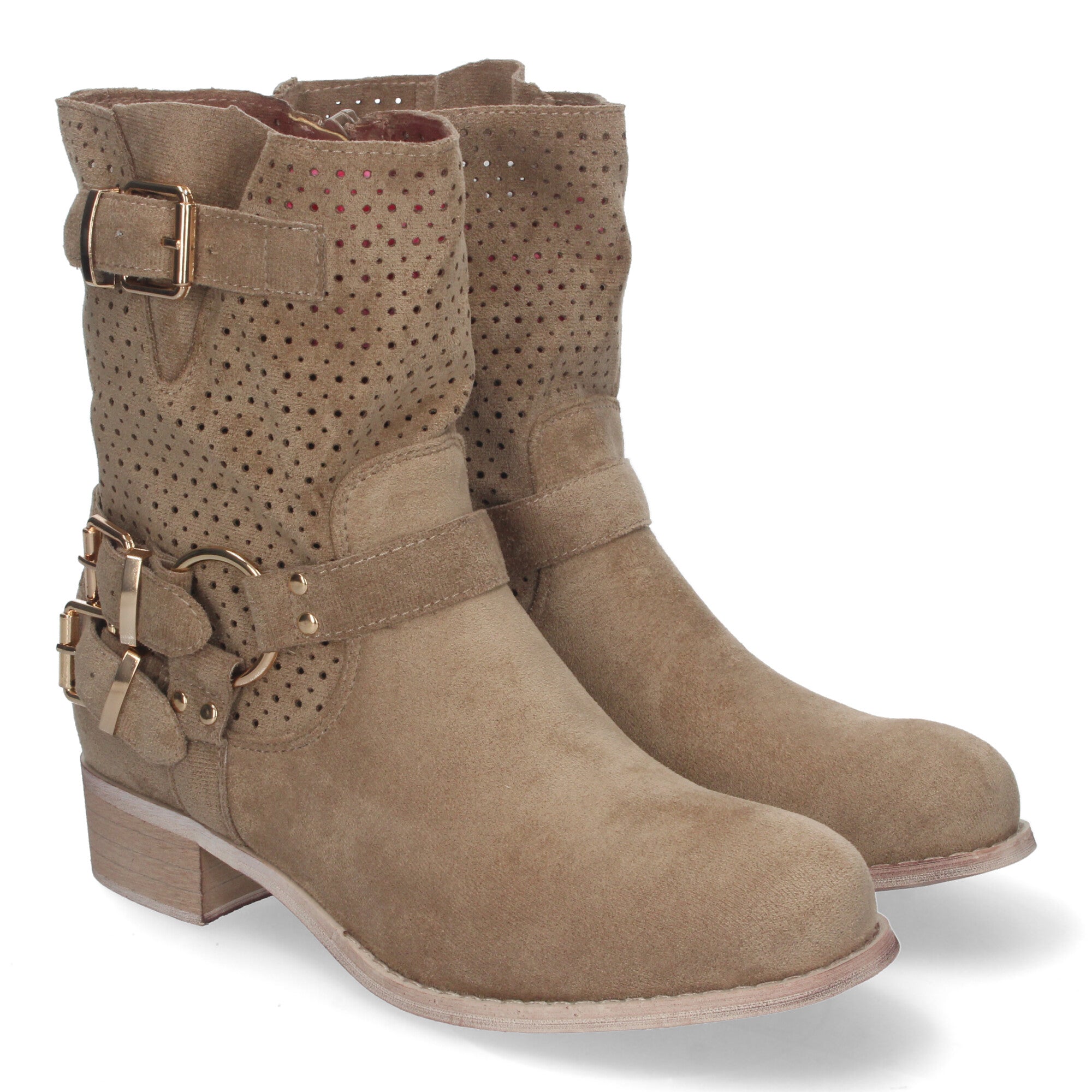 Botines de Mujer con Tacón Bajo